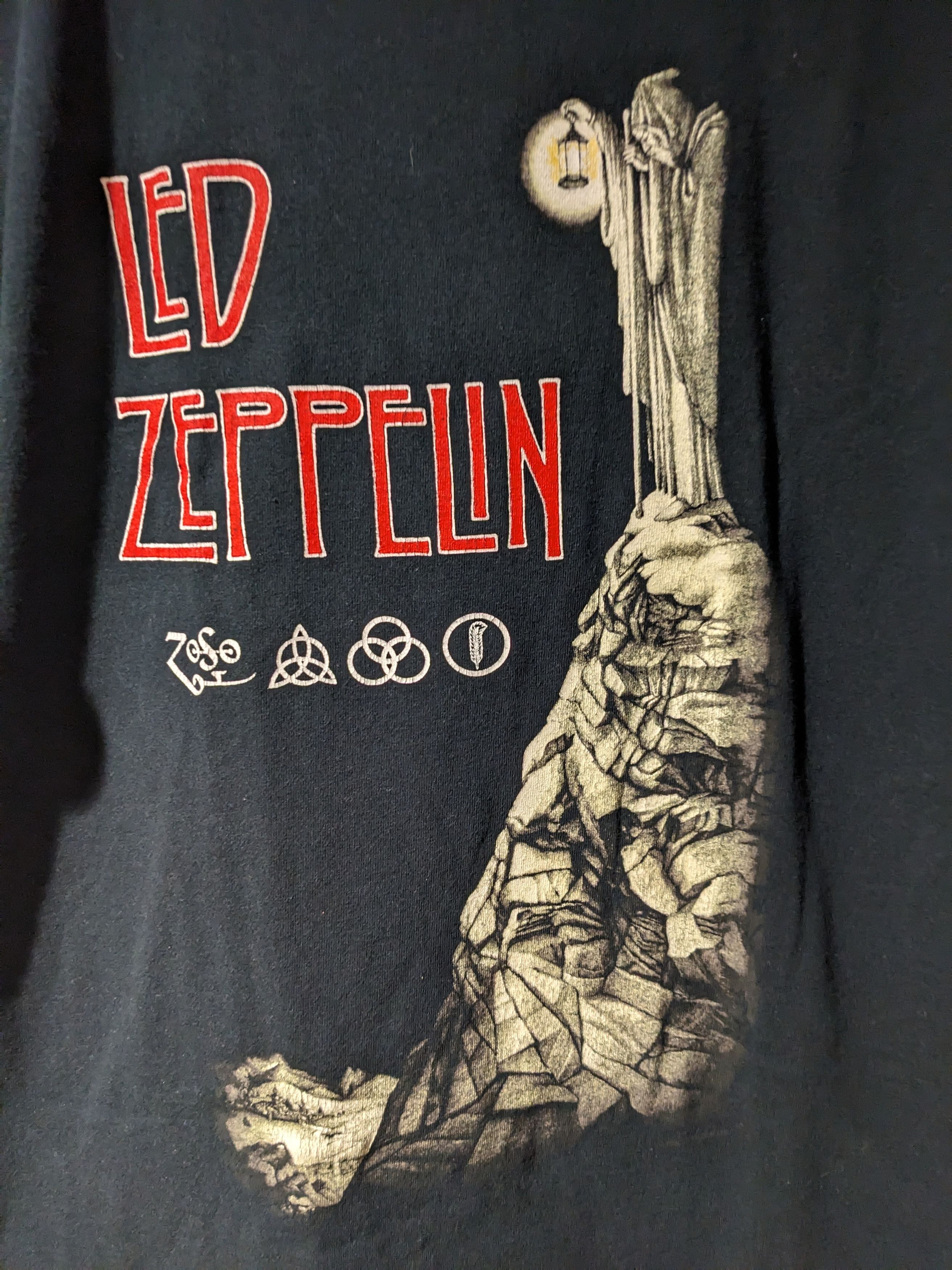 Band Tees Vintage 2006 Led Zeppelin The Hermit Band Tour T-Shirt Size US M / EU 48-50 / 2 - 2 Thumbnail