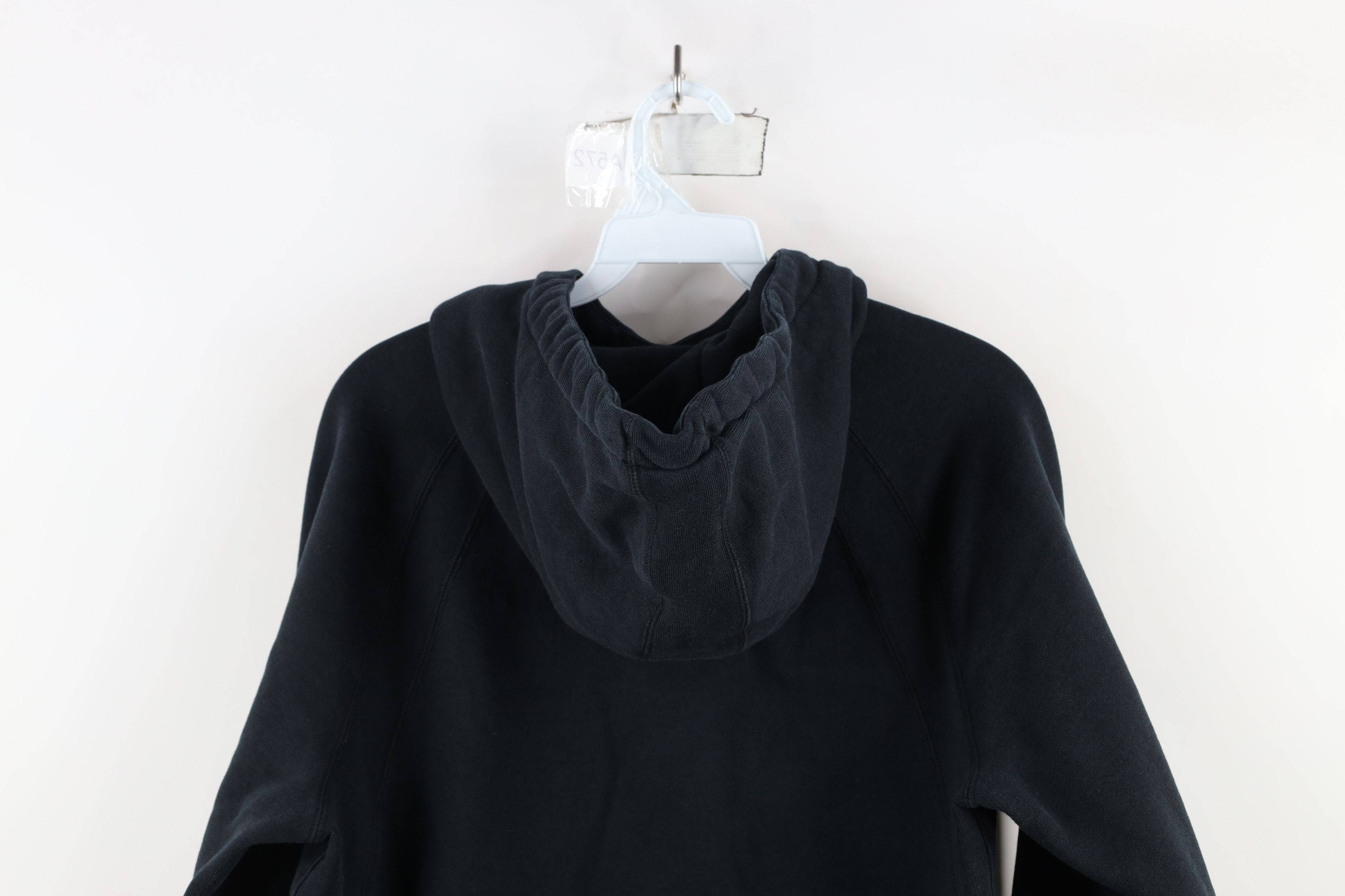 Nike × Vintage Nike Air Jordan Wings French Terry Hoodie Sweatshirt Black Size US L / EU 52-54 / 3 - 12 Thumbnail
