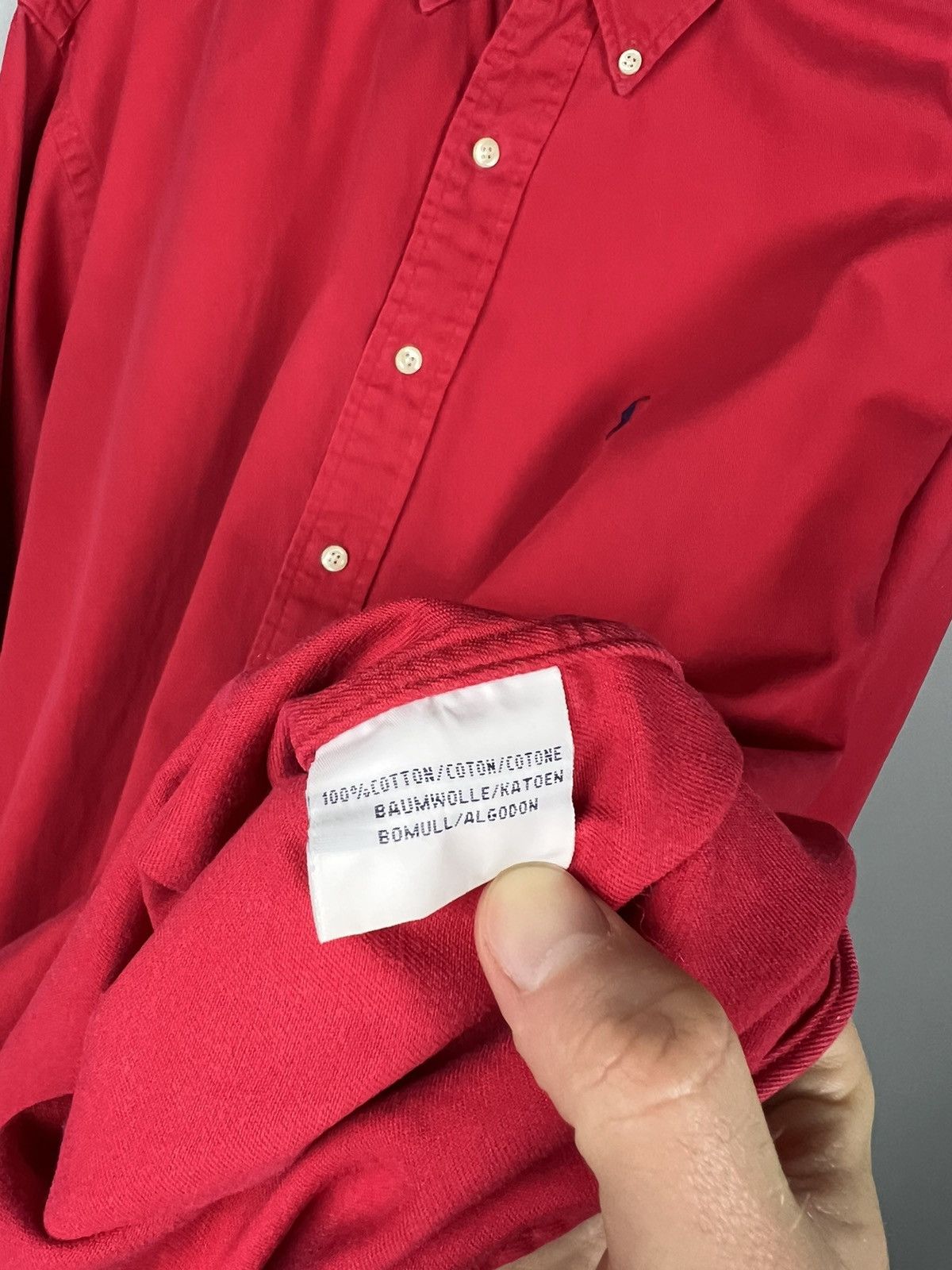 Polo Ralph Lauren Polo Ralph Lauren Vintage Shirt Button Up Long Sleeve Size US XL / EU 56 / 4 - 5 Thumbnail