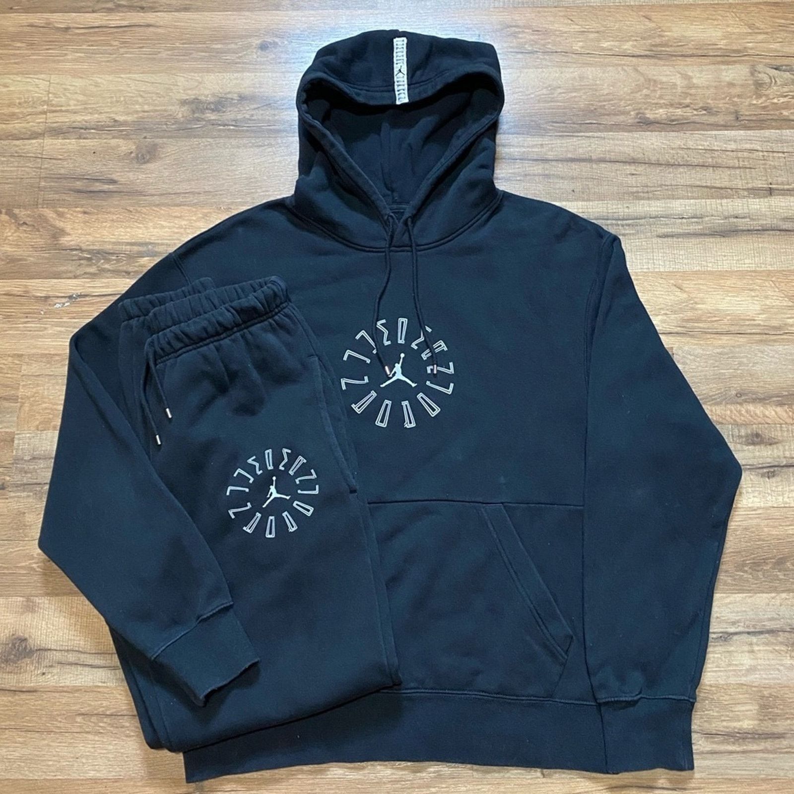 Jordan Brand Air Jordan 11 Sweatshirt Sweatpants Matching Set Sweatsuit Size US M / EU 48-50 / 2 - 2 Thumbnail