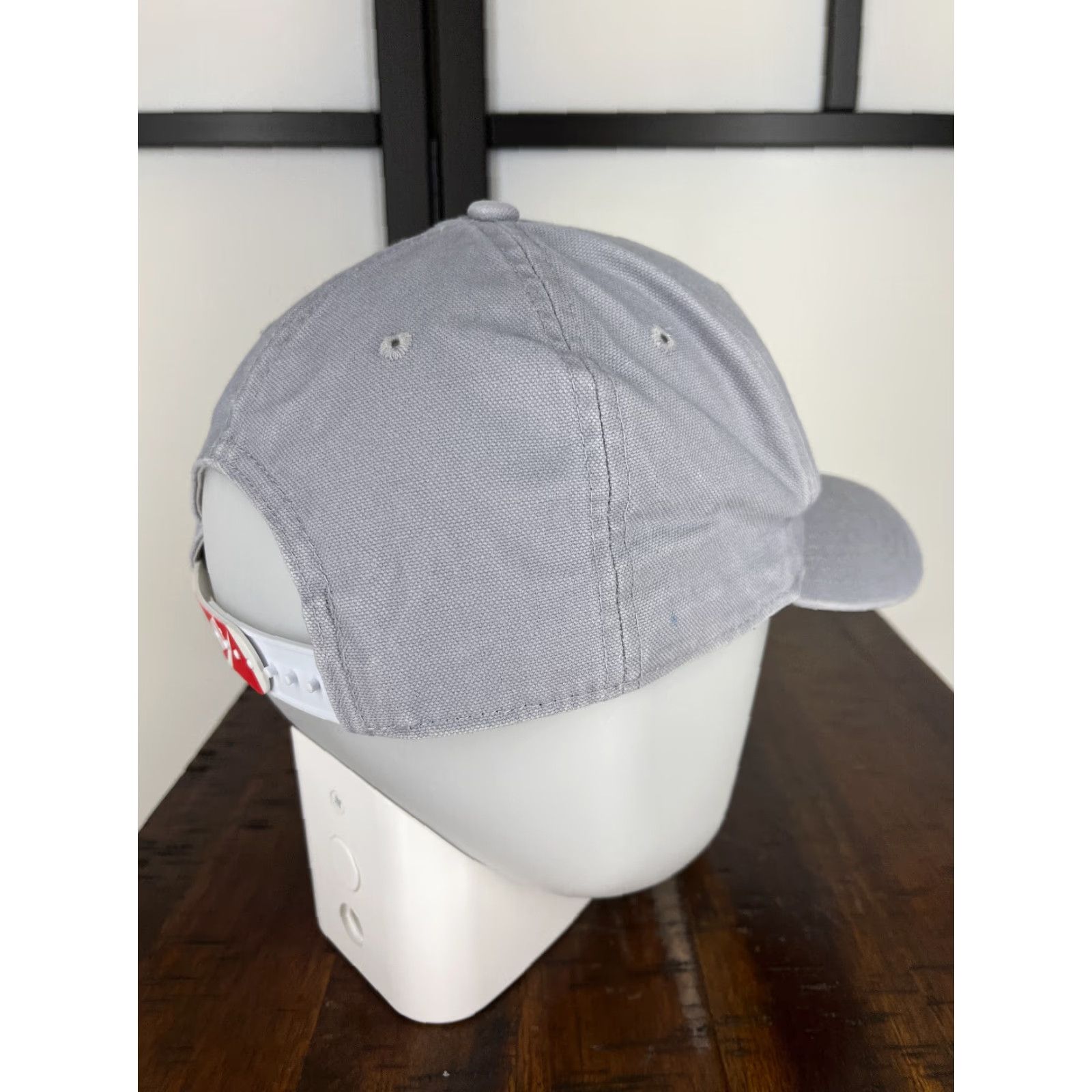 Nike Nike Hat Cap Snap Back Adult One Size Gray Just Do it Cotton Poly Classic99 Size ONE SIZE - 7 Thumbnail
