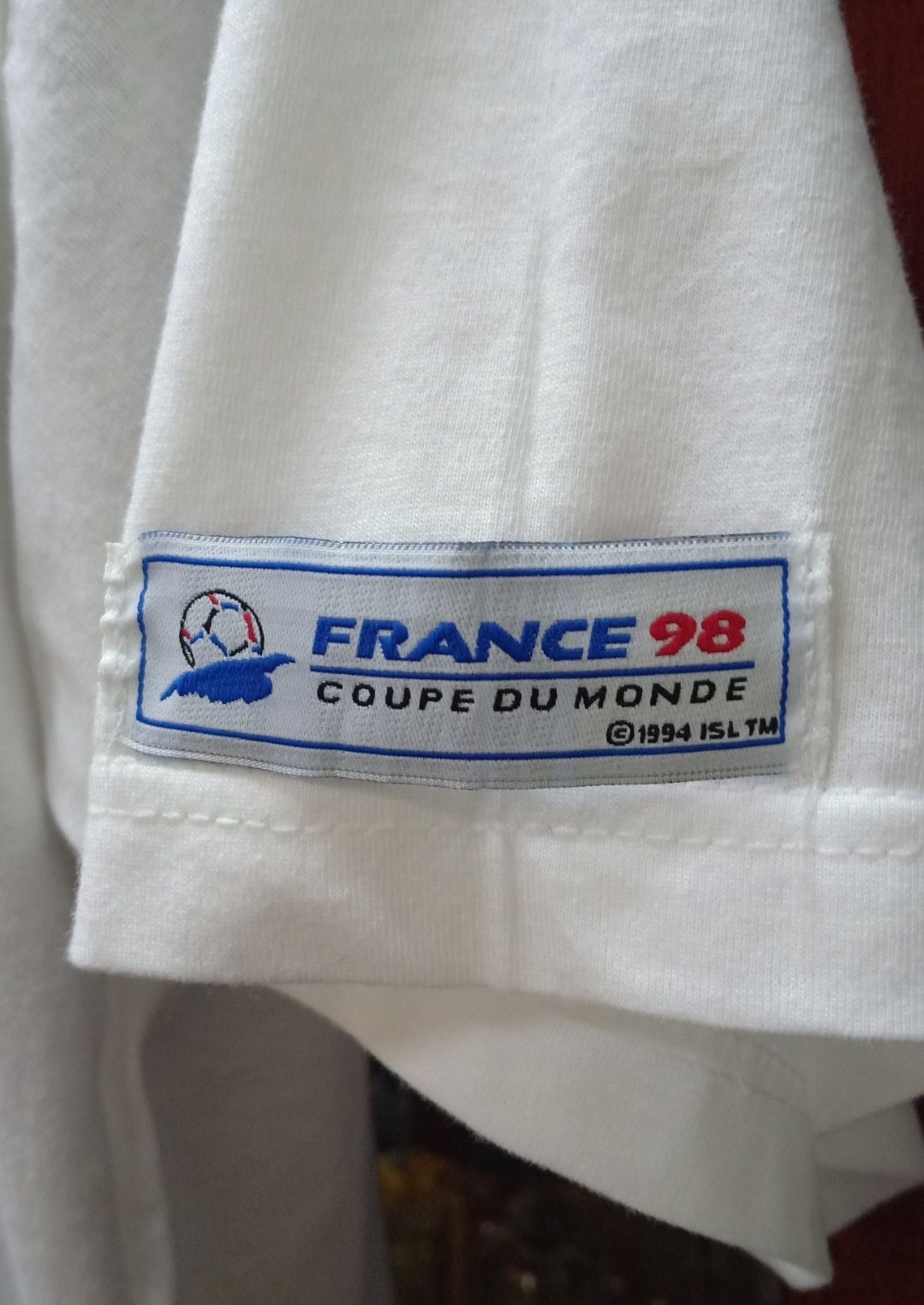 Vintage Vintage NOS France 98 World Cup Official Licensed T-shirt Size US L / EU 52-54 / 3 - 2 Thumbnail