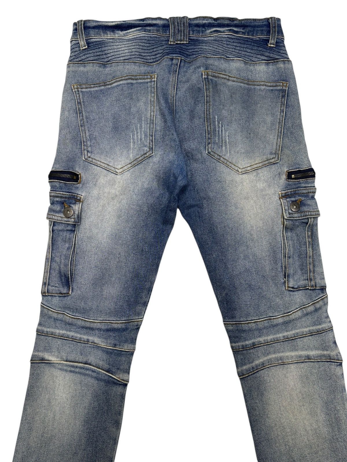 In The Attic IN THE ATTIC BIKER JEANS Size US 30 / EU 46 - 6 Thumbnail