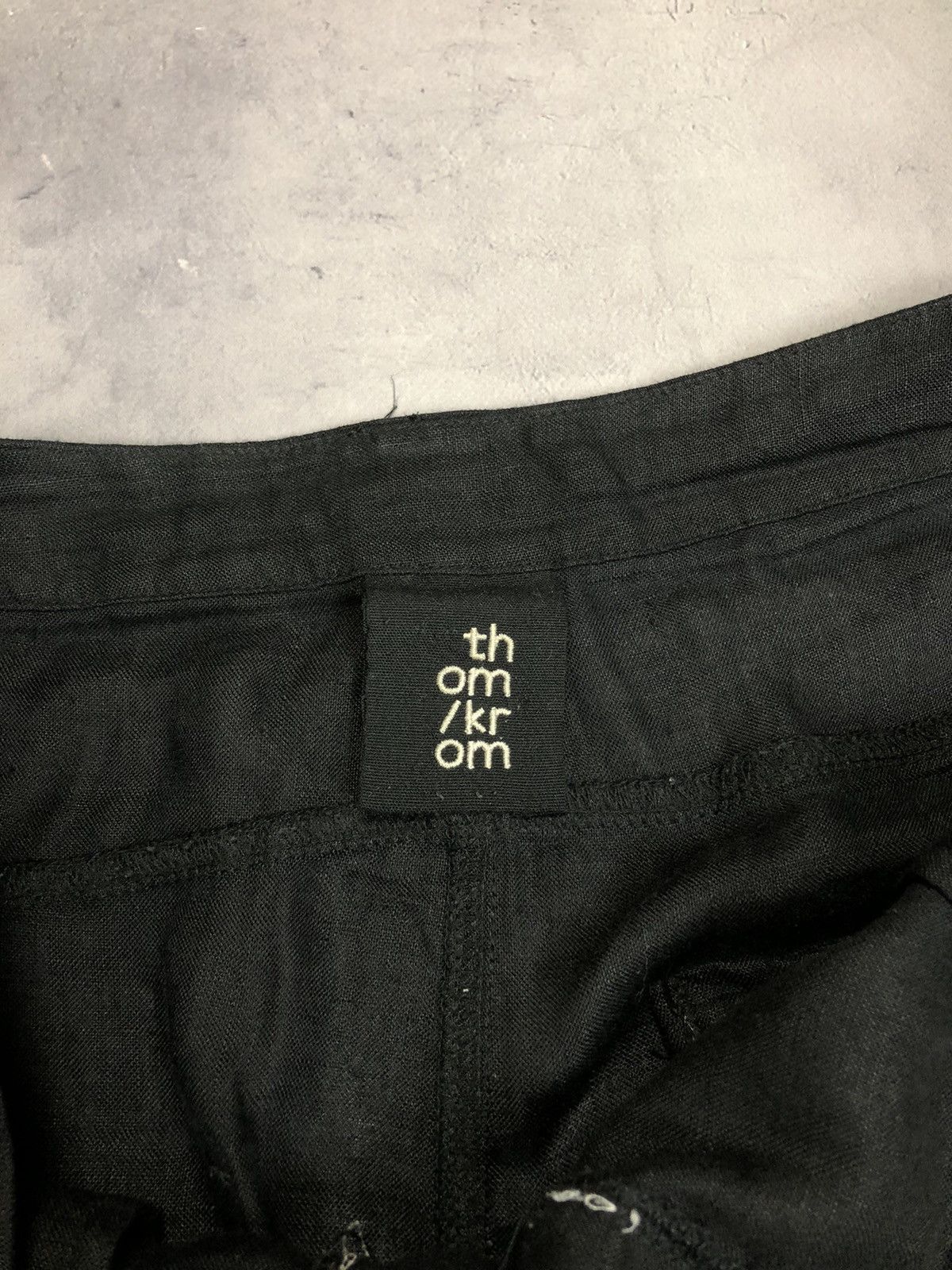 Thom Krom Thom Krom linen blend pants trousers Size 30" / US 8 / IT 44 - 9 Thumbnail