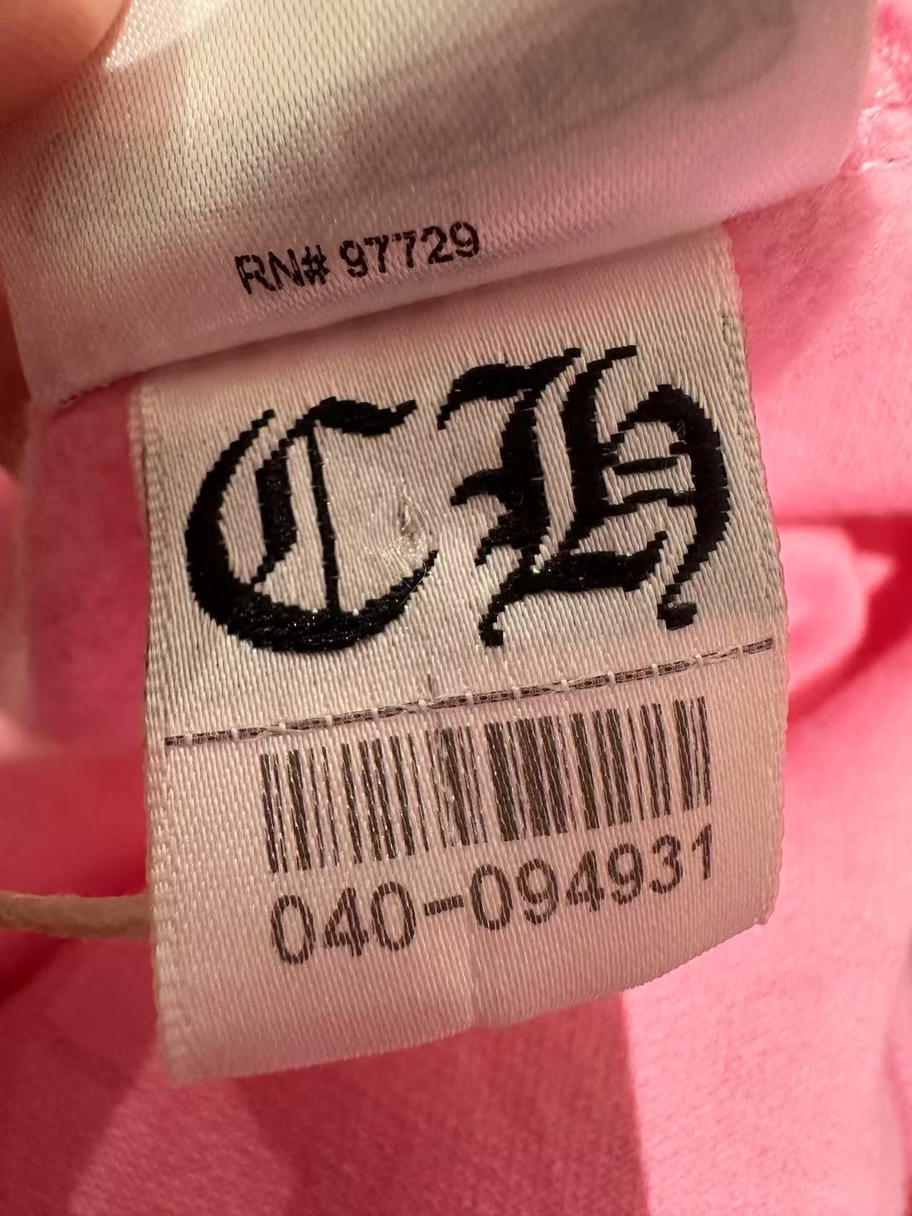 Chrome Hearts Chrome Hearts Horseshoe Logo Pink Pullover Hoodie Size US XL / EU 56 / 4 - 12 Thumbnail