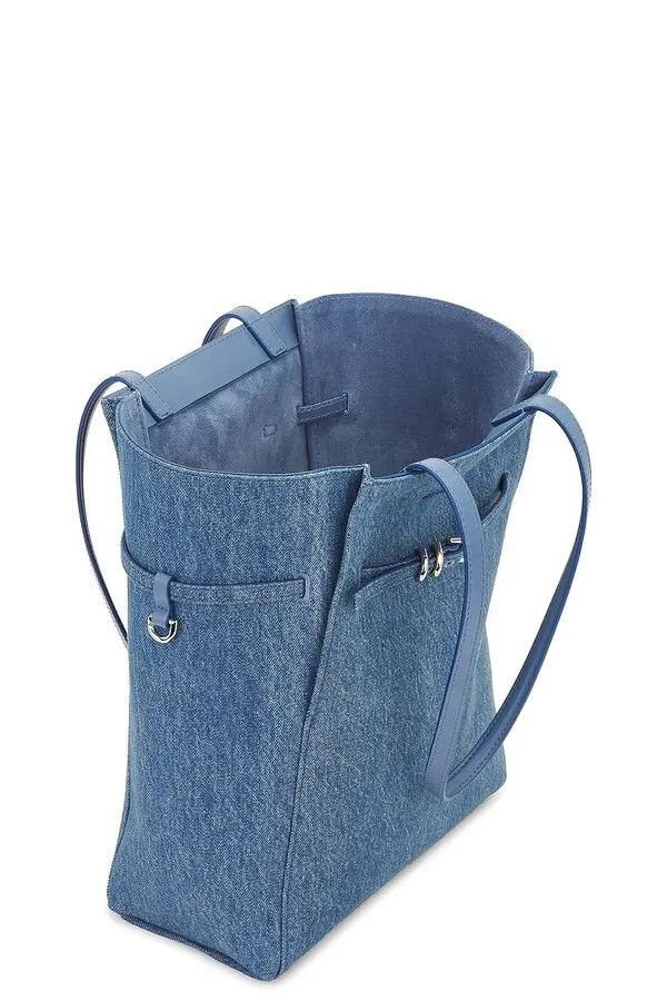 Givenchy o1w1db10525 Size: OS/Voyou Small North South Tote in Blue Size ONE SIZE - 4 Thumbnail
