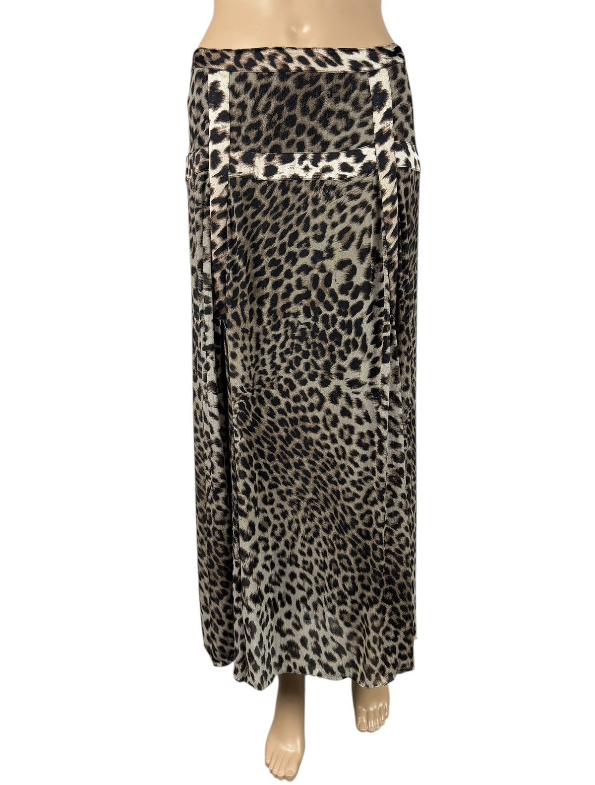 Other Angelo Marani Maxi Silk Skirt Leopard Printed size IT42 Size 28" / US 6 / IT 42 - 1 Thumbnail