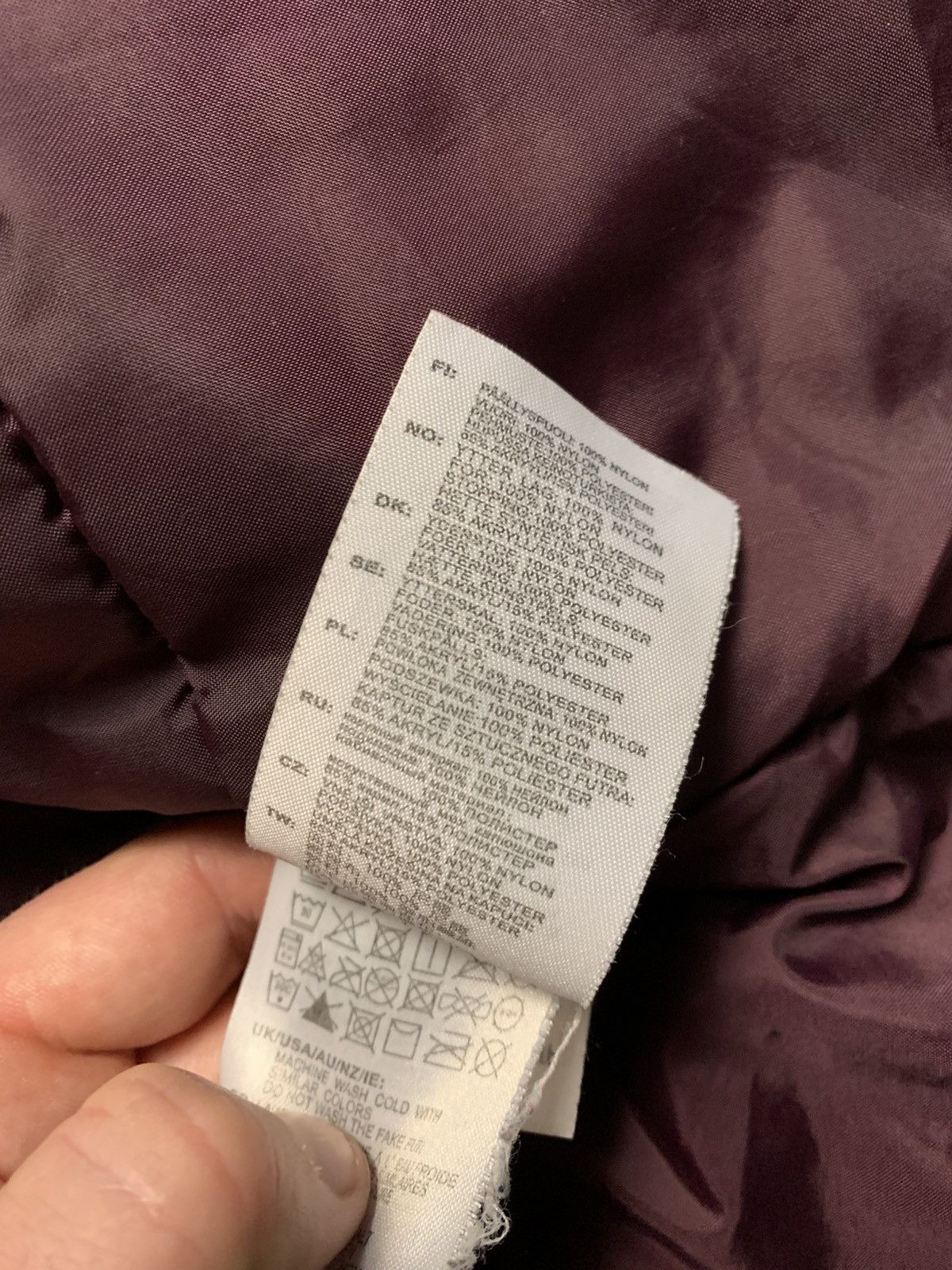 Carhartt × Carhartt Wip Carhartt Burgundy Parka jacket Size US M / EU 48-50 / 2 - 11 Thumbnail