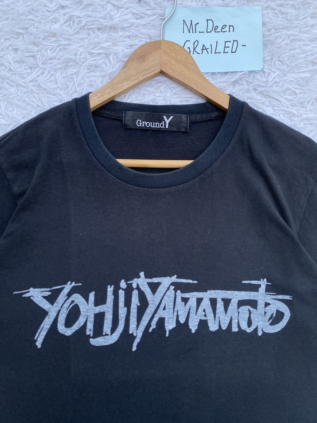 Yohji Yamamoto Rare Vintage Yohji Yamamoto Spellout Tshirt Size US M / EU 48-50 / 2 - 7 Thumbnail