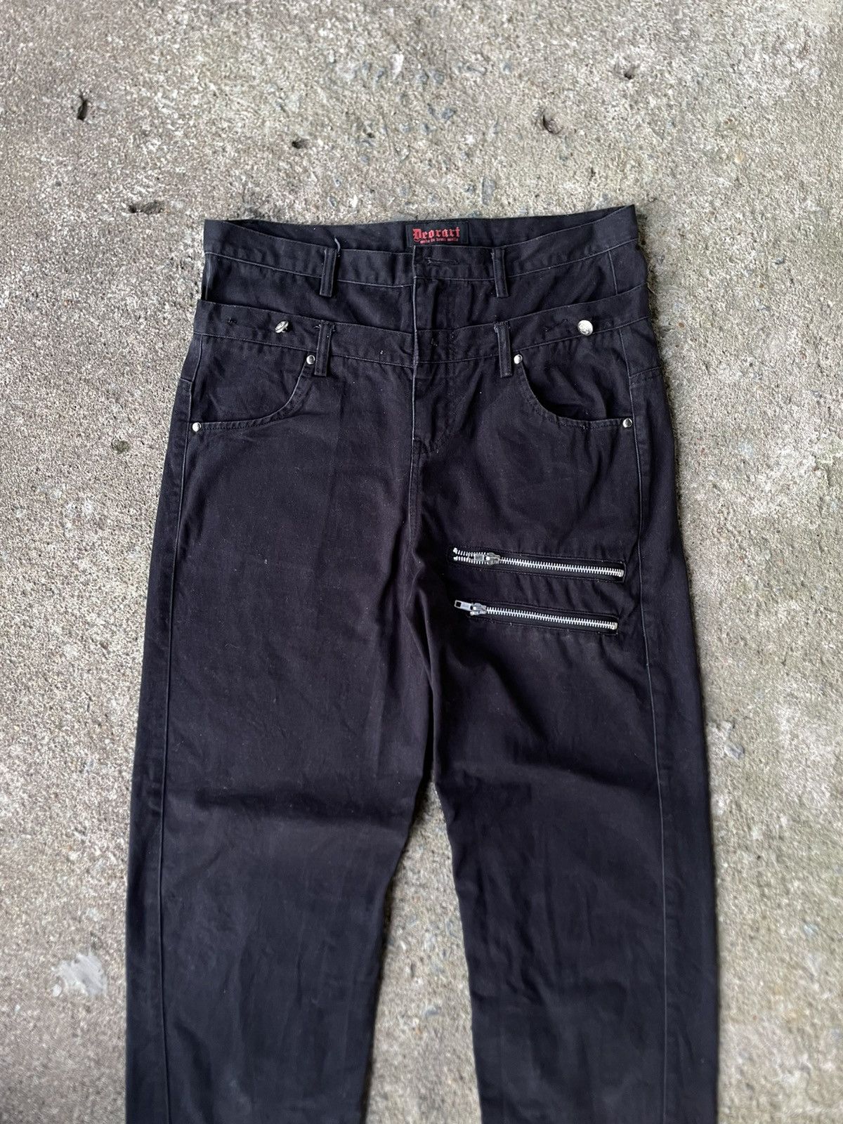 Japanese Brand Bondage Deorart Double Waist Pants Lgb Ifsix Style Size US 30 / EU 46 - 2 Thumbnail