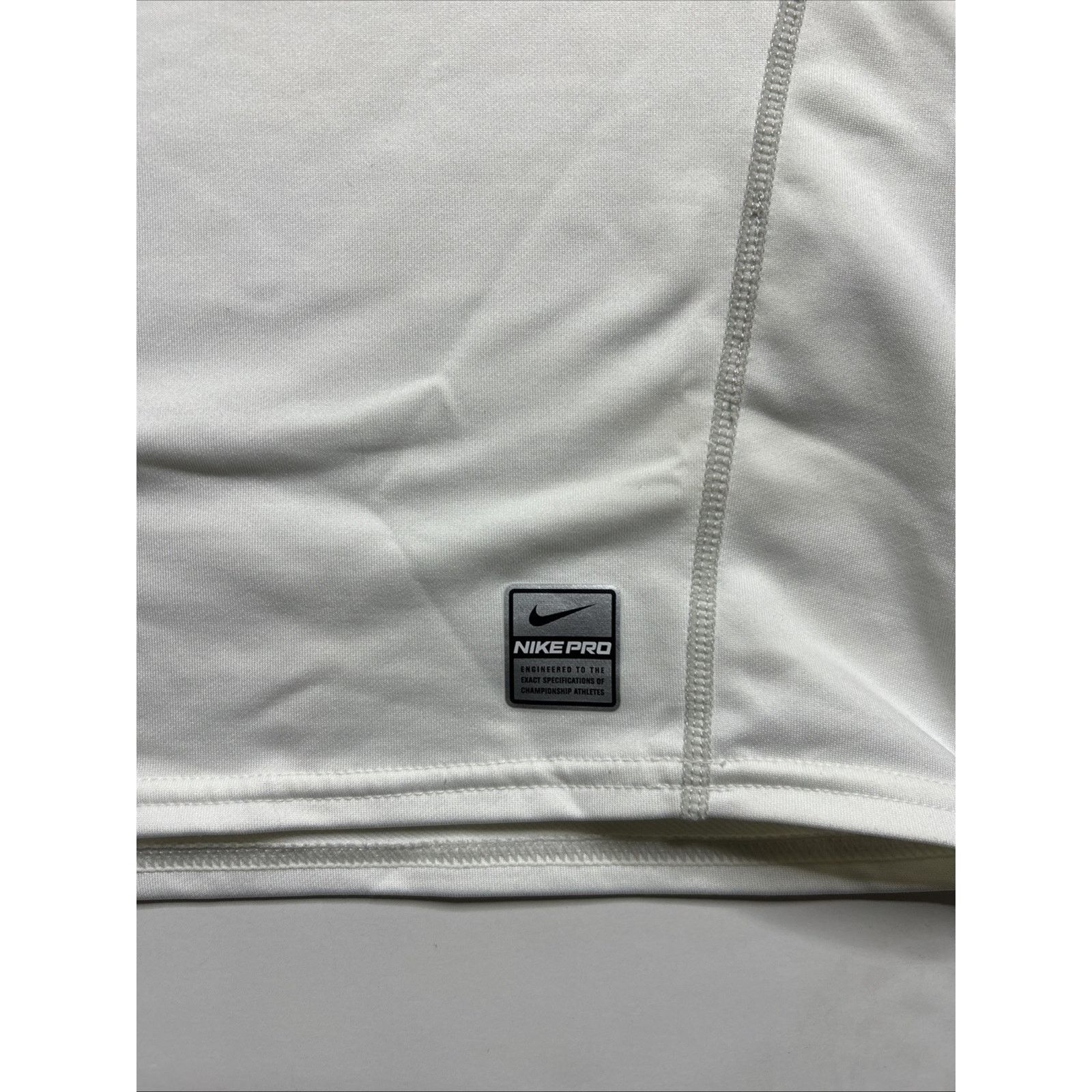 Nike Nike Pro Shirt Long Sleeve Dri Fit Ivory Men Size 2XL Size US XXL / EU 58 / 5 - 5 Thumbnail