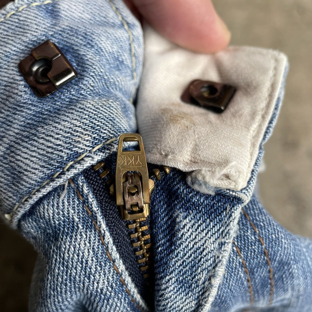 Japanese Brand 🔥🇯🇵Red Pepper Stoned Washed Ripped Distress Denim Jeans Size US 34 / EU 50 - 13 Thumbnail