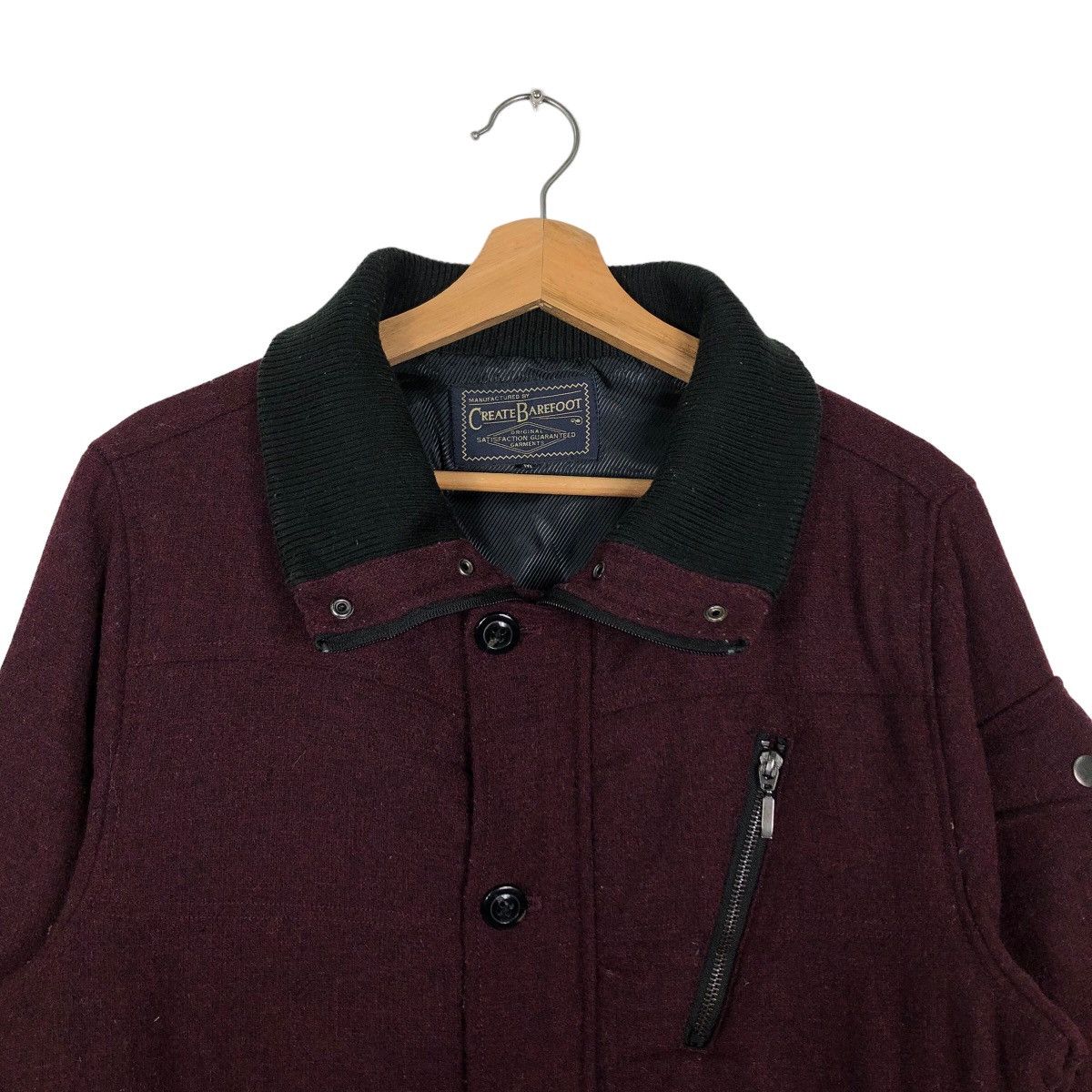 Japanese Brand 🔥90’s Vintage Bondage Bomber Jacket Create Barefoot Japan Size US M / EU 48-50 / 2 - 3 Thumbnail