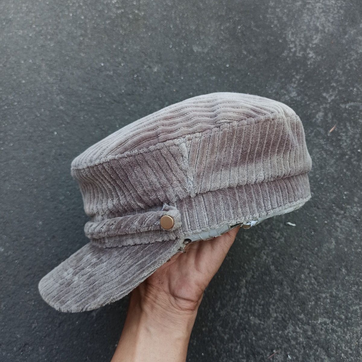 Japanese Brand × Roper Corduroy sailor Hat with Rope Size 36 - 3 Thumbnail