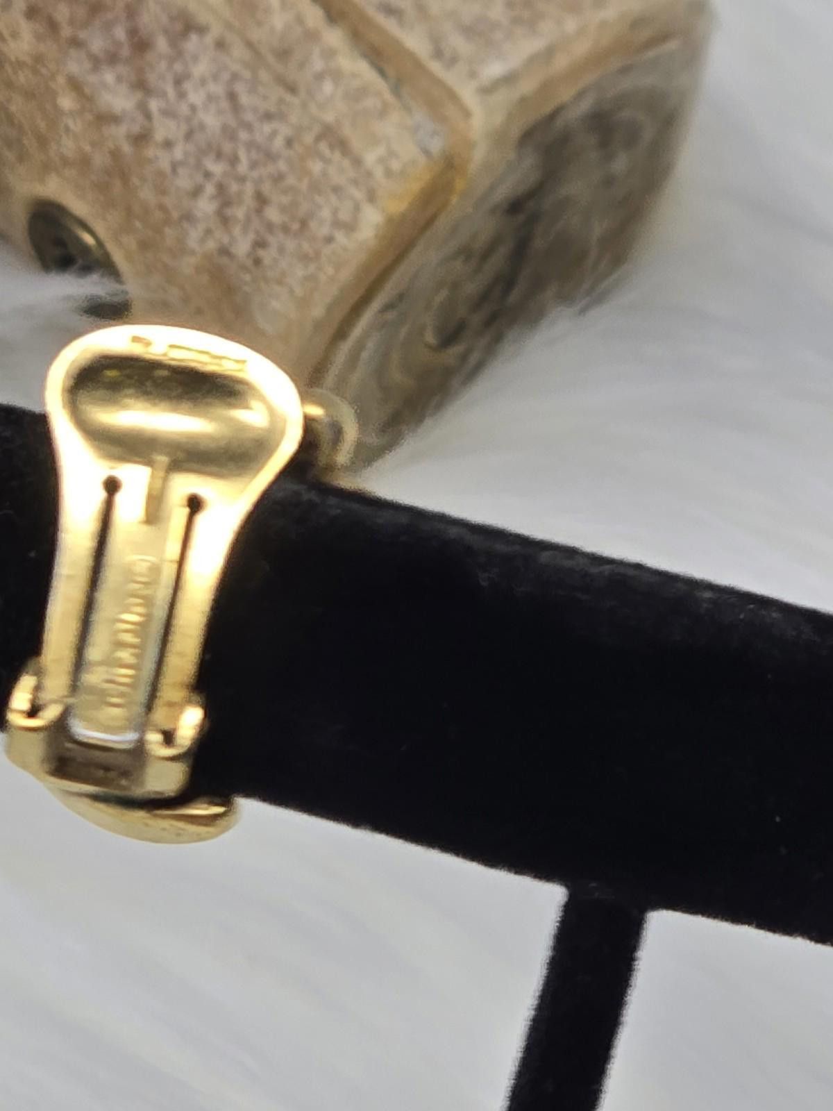 Dior Vintage Chr Dior Gold Shell Clip Earrings Size ONE SIZE - 4 Thumbnail