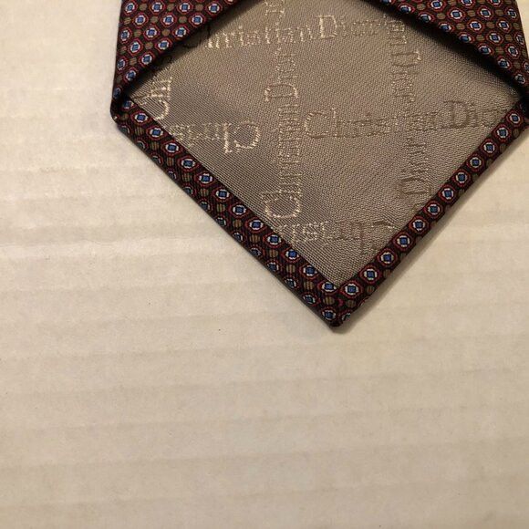 Christian Dior Monsieur Christian Dior men's new 100%silk tie 3 1/2" X 58" Size ONE SIZE - 3 Thumbnail