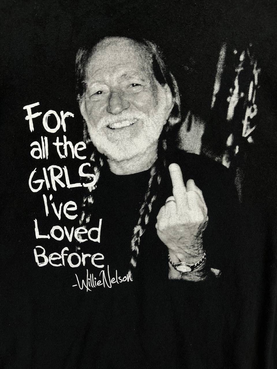 Band Tees Vintage Willie Nelson Punk Rock Band Tees T Shirts Size US M / EU 48-50 / 2 - 5 Thumbnail