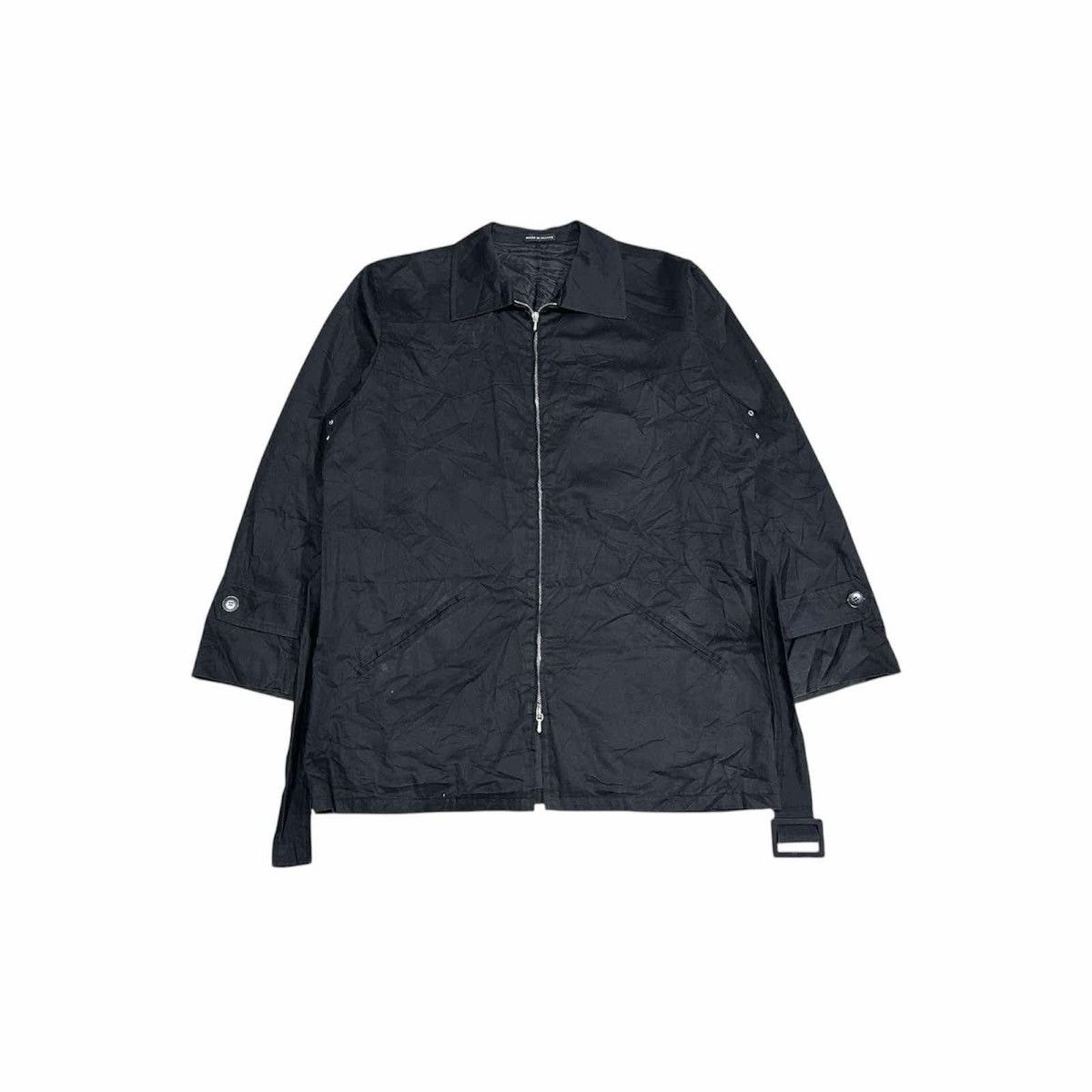 Designer × Vintage × agnes b. Vintage Agnes B Homme Bondage Jacket Riri Zip Made In France Size US XL / EU 56 / 4 - 4 Thumbnail