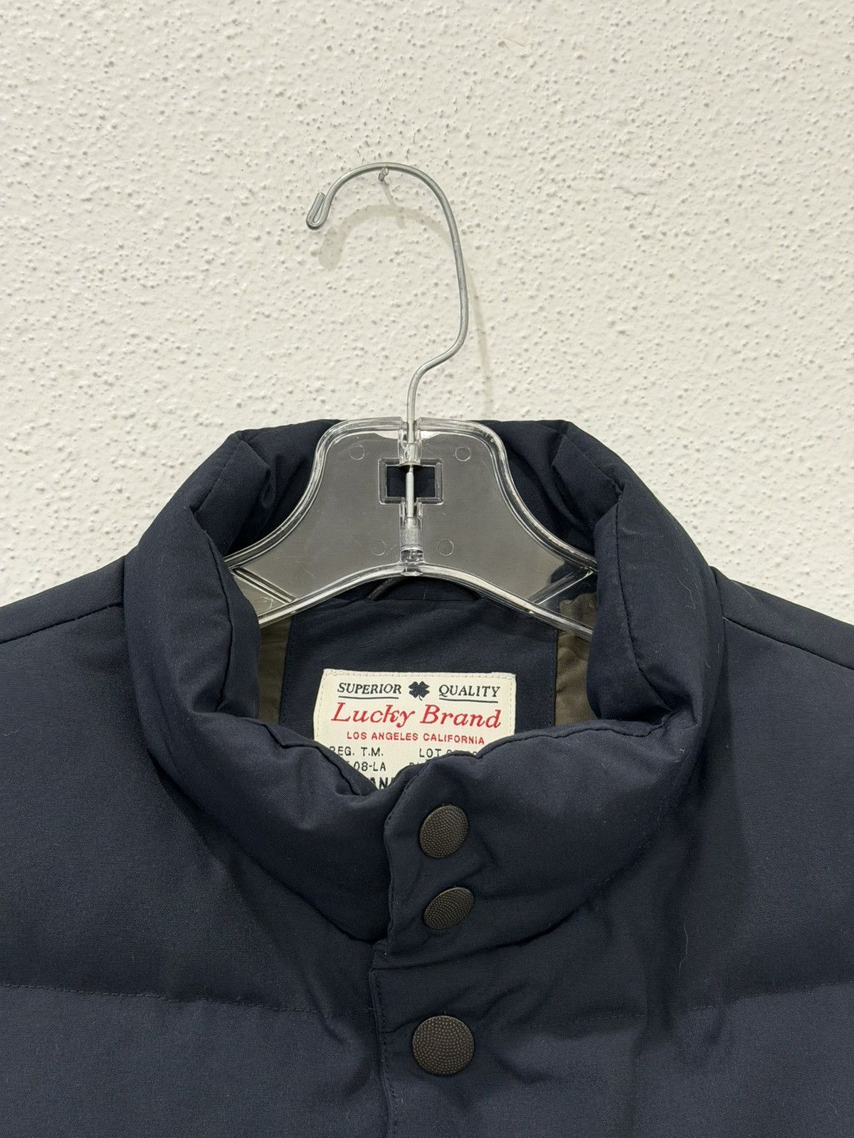 Lucky Brand Lucky Brand Ski Puffer Vest Dark Blue Down Heavyweight Large Size US L / EU 52-54 / 3 - 2 Thumbnail