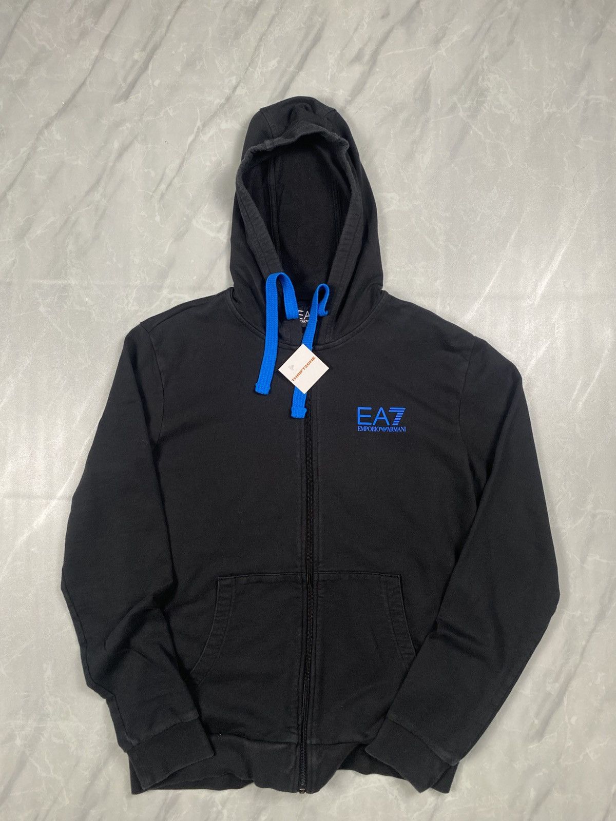 Emporio Armani OG Vintage y2k Emporio Armani Luxury Zip Up Hoodie Size US M / EU 48-50 / 2 - 4 Thumbnail