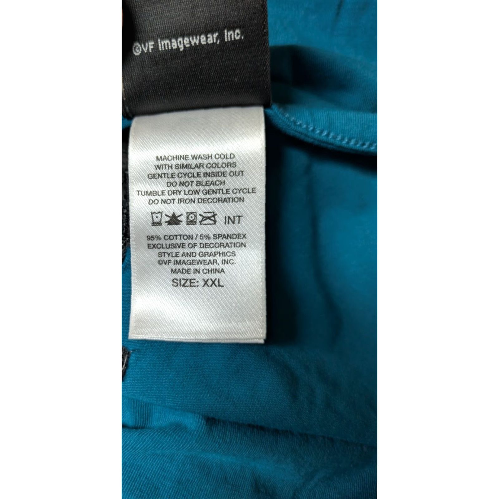 Harley Davidson Womens Harley-Davidson T-Shirt 2XL Embroidered Pigeon Forge TN Blue Cotton Blend Short Sleeve Round Neck Casual Womens/HBT? Size XXL / US 16-18 / IT 52-54 - 7 Thumbnail