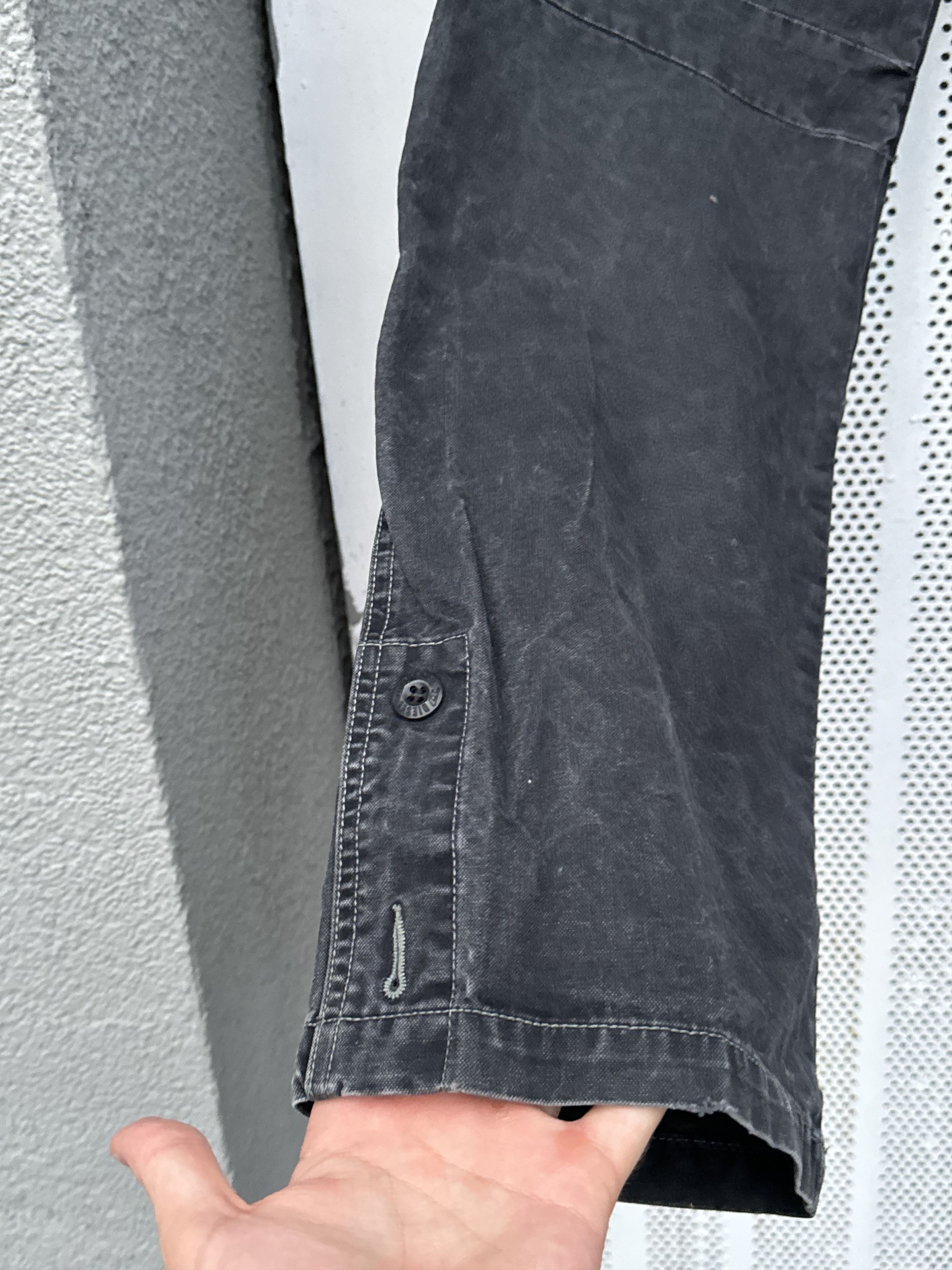 Diesel × Vintage Vintage Diesel Baggy Pants Black Size US 28 / EU 44 - 12 Thumbnail