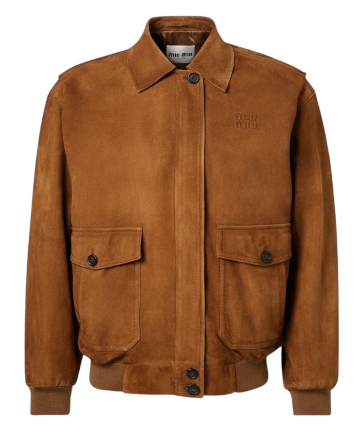 Miu Miu Miu Miu Suede Blouson Jacket Size US M / EU 48-50 / 2 - 3 Thumbnail
