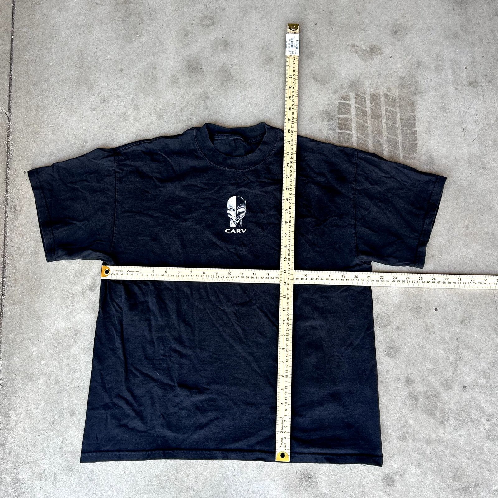 Vintage Vintage Y2K CARV T-Shirt Size US L / EU 52-54 / 3 - 3 Thumbnail