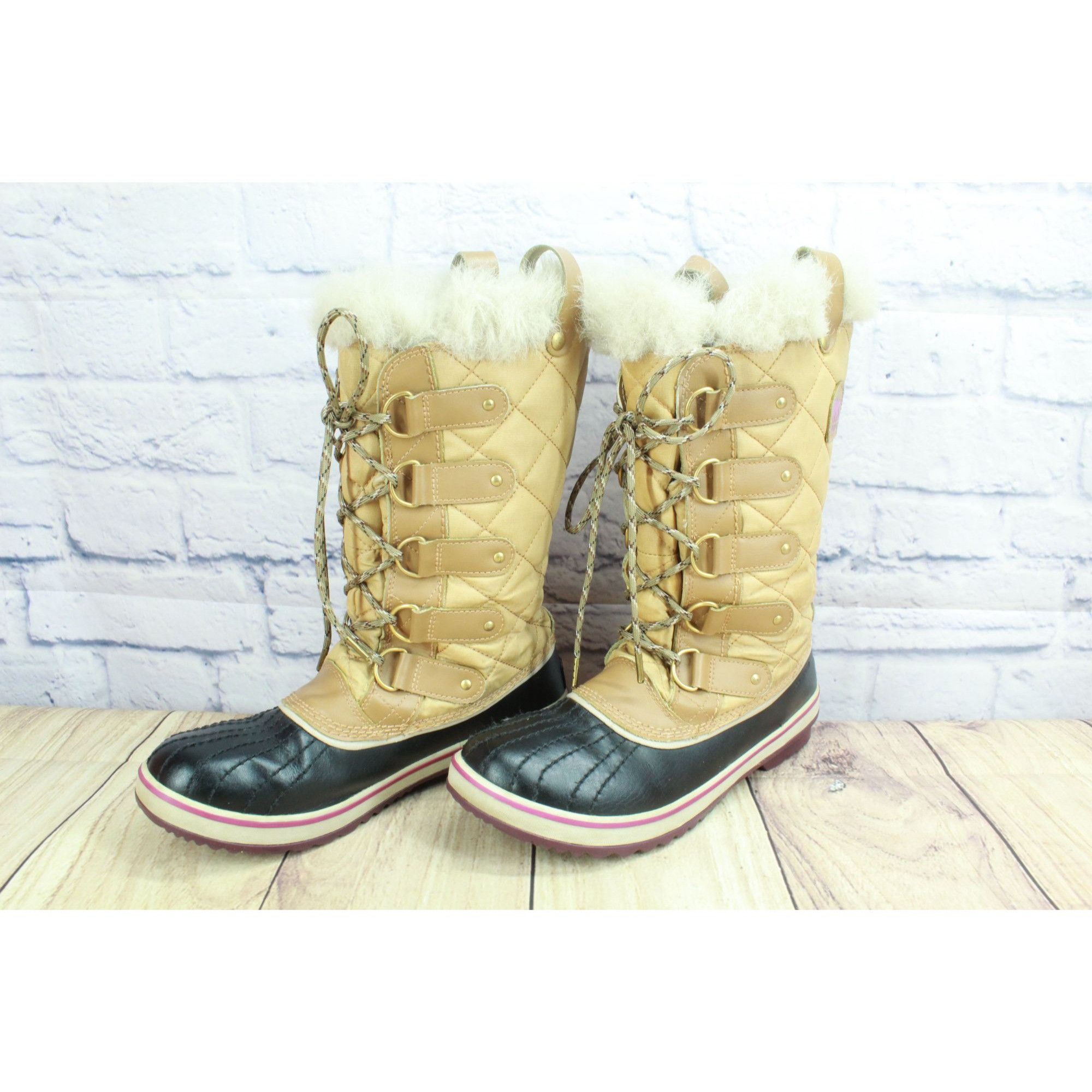 SOREL Sorel Tofino Cate Snow Boot Faux Fur Lined Quilted Size 8 Size US 8 / IT 38 - 2 Thumbnail