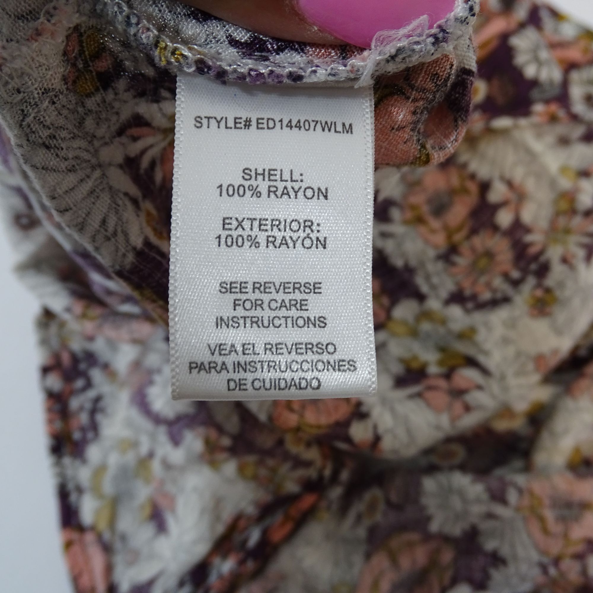 Other Floral Button Up Mini Dress Sundress Purple Women Size S Size S / US 4 / IT 40 - 4 Thumbnail