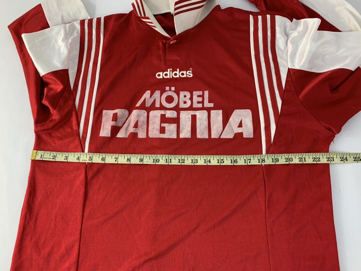 Adidas 90s Adidas Trifoil Tricot Mobel Pagnia Red Jerseys Printed Size US XL / EU 56 / 4 - 7 Thumbnail