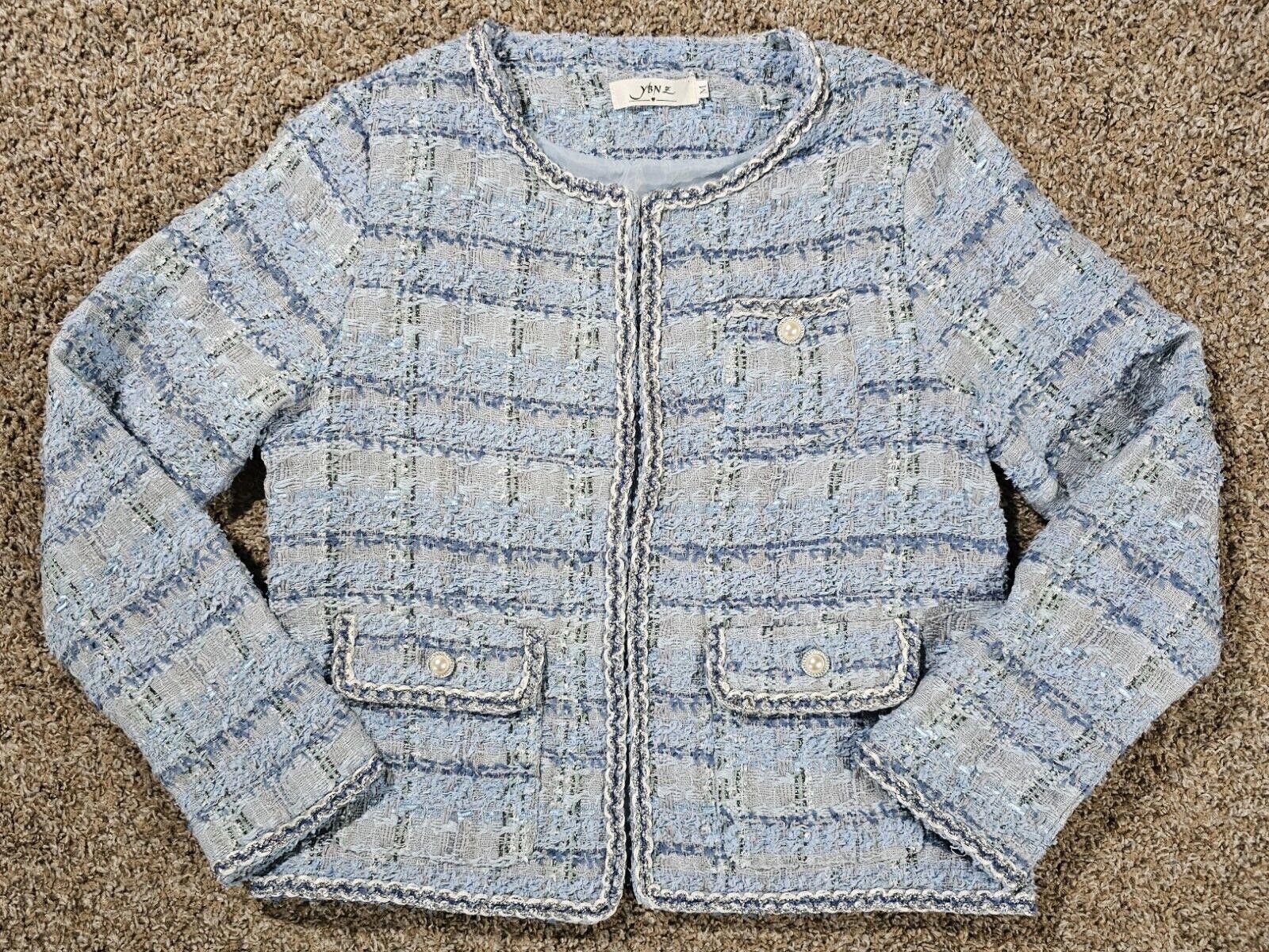 Designer ybnz blue blazer jacket Medium Size M / US 6-8 / IT 42-44 - 1 Thumbnail