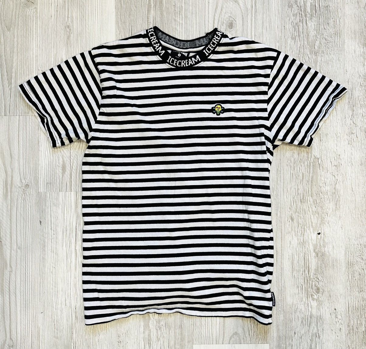 Icecream Icecream striped blk/white tee Size US M / EU 48-50 / 2 - 1 Thumbnail