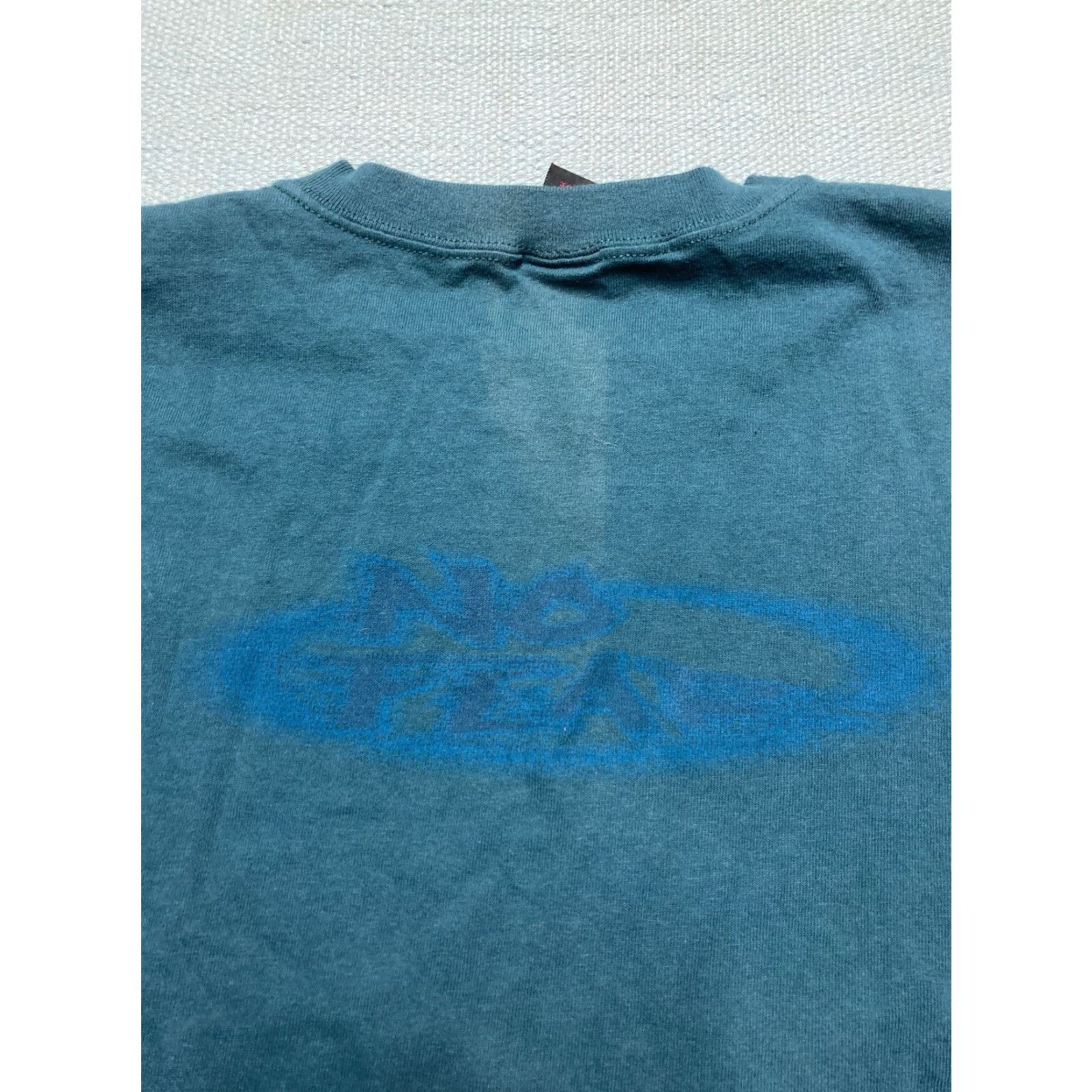 No Fear VINTAGE No Fear Long Sleeve T-Shirt 90s XL Blue Mens Double-Sided Logo Size US XL / EU 56 / 4 - 2 Thumbnail