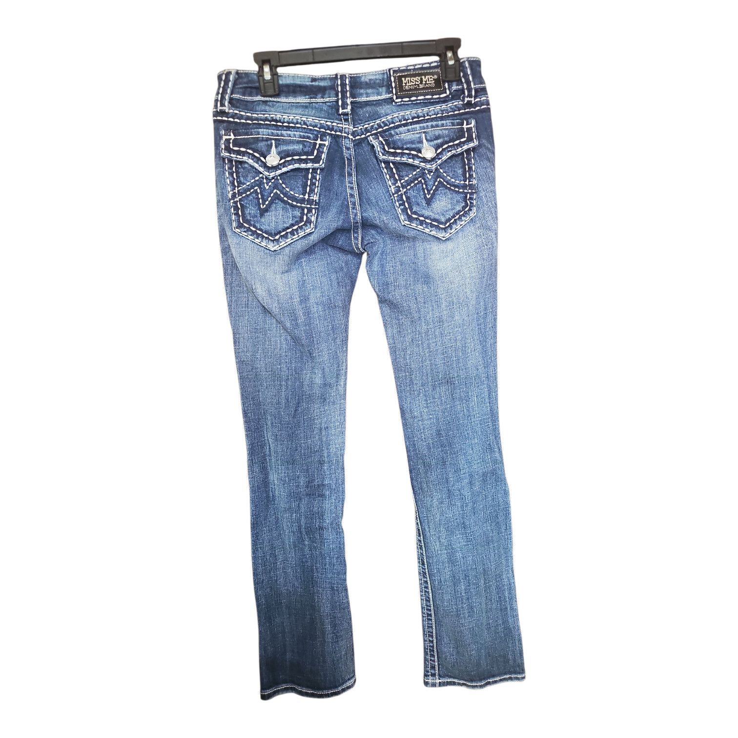 Miss Me Miss Me Irene Straight Jeans Size 30 Size 30" / US 8 / IT 44 - 3 Thumbnail