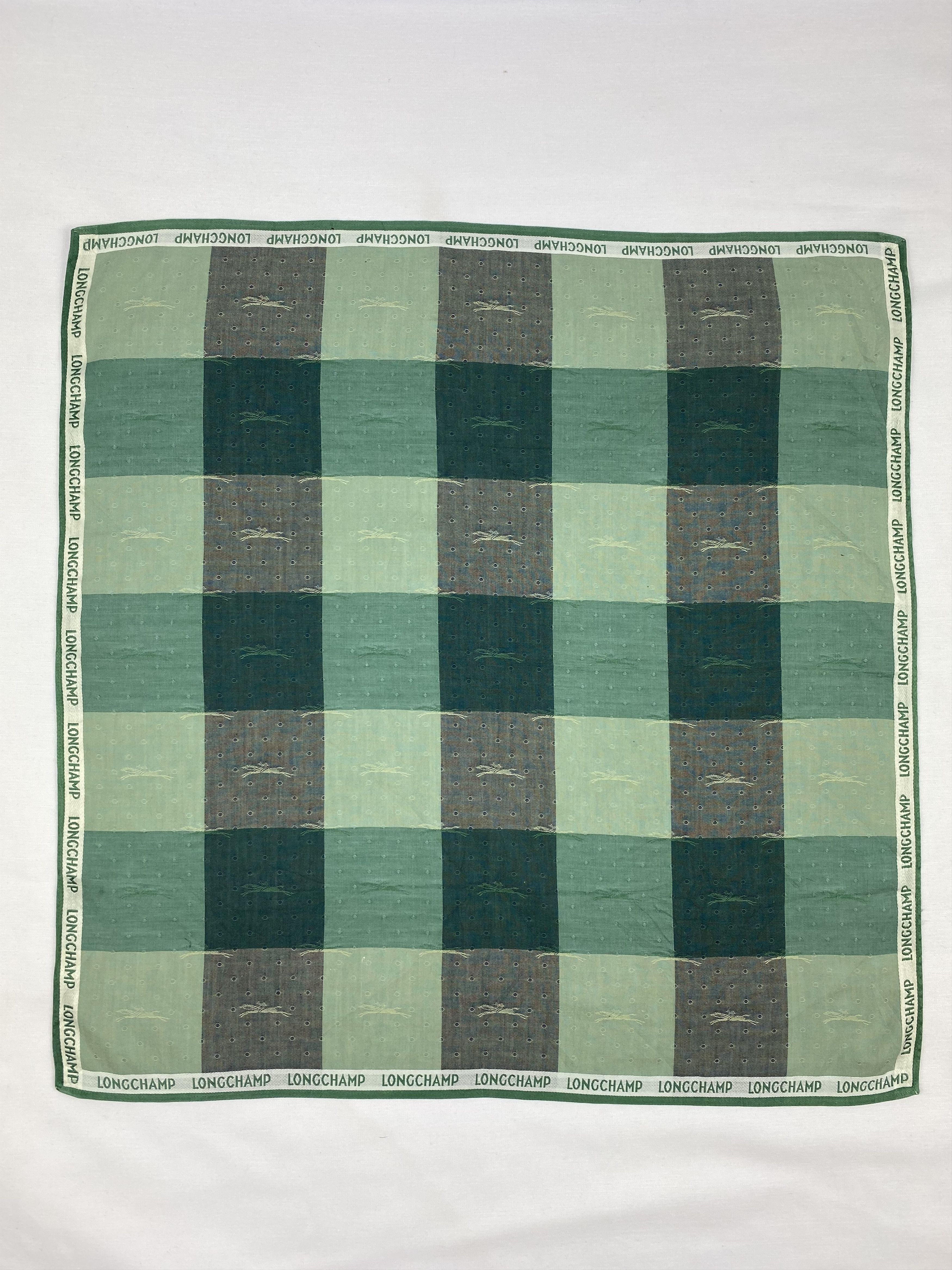 Longchamp × Vintage Longchamp Handkerchief / Bandana / Neckerchief Size ONE SIZE - 3 Thumbnail