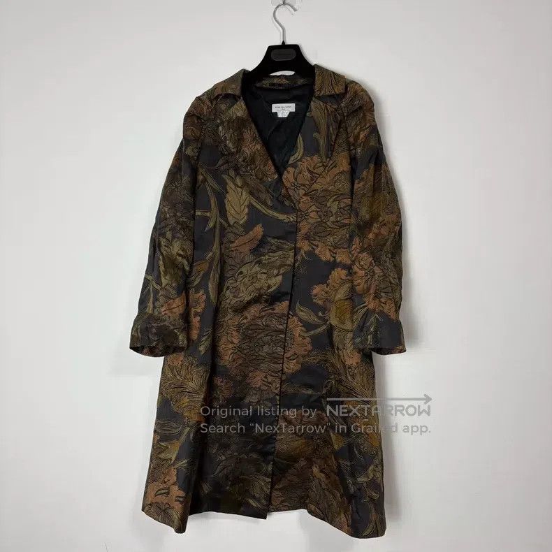 Dries Van Noten Dries Van Noten Three-dimensional embroidered flower-patte Size L / US 10 / IT 46 - 1 Thumbnail