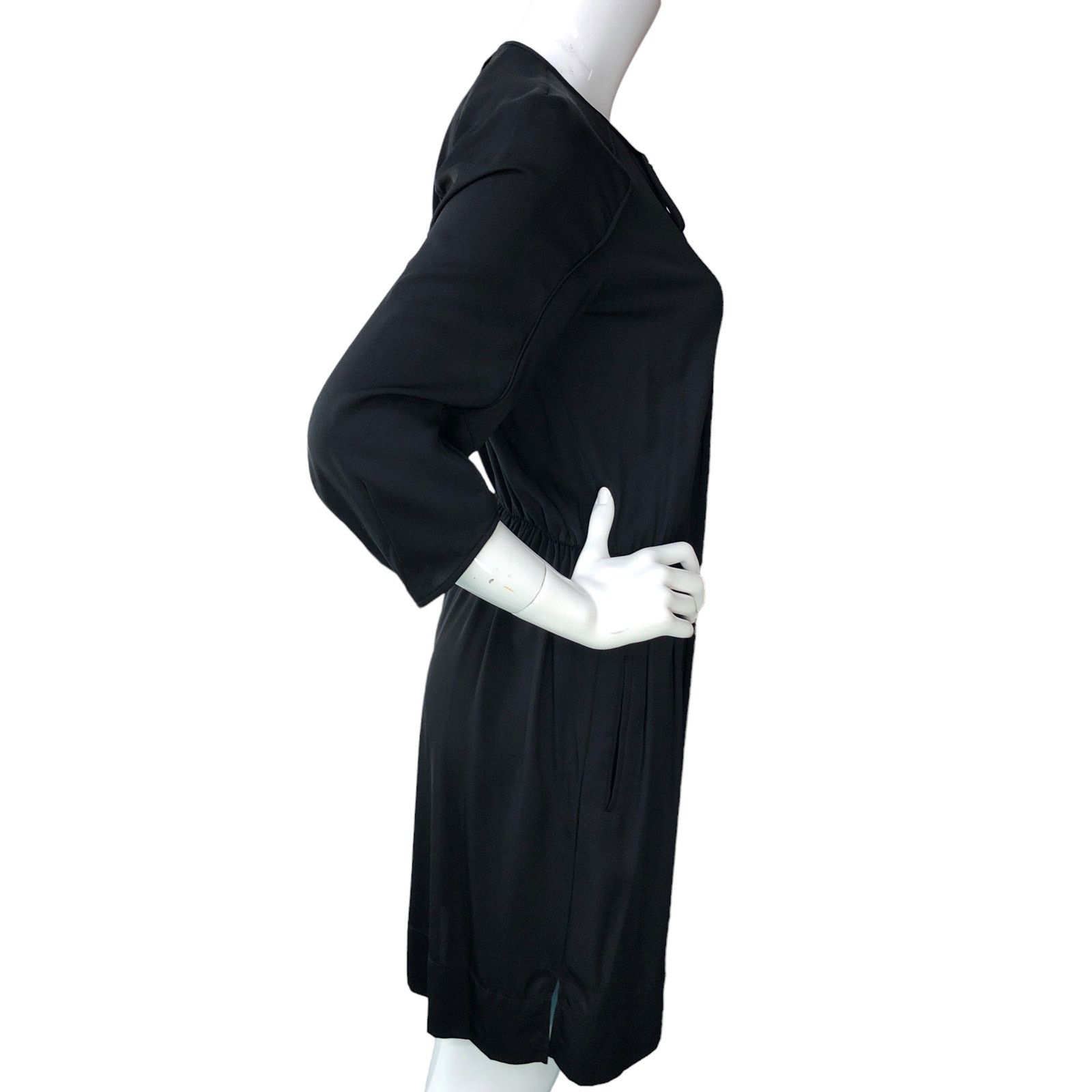Diane von Furstenberg Diane Von Furstenberg DVF Size 6 Apona Dress Tie Neck Silk Size M / US 6-8 / IT 42-44 - 10 Thumbnail