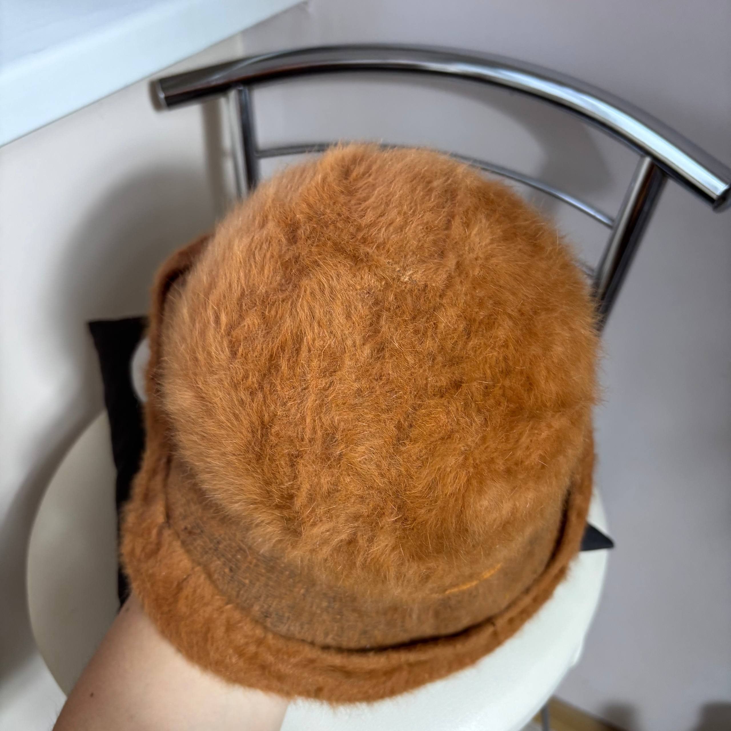 Kangol W’s KANGOL Design Furgora Fedora Fur Hat Cap Vintage England Size ONE SIZE - 6 Thumbnail
