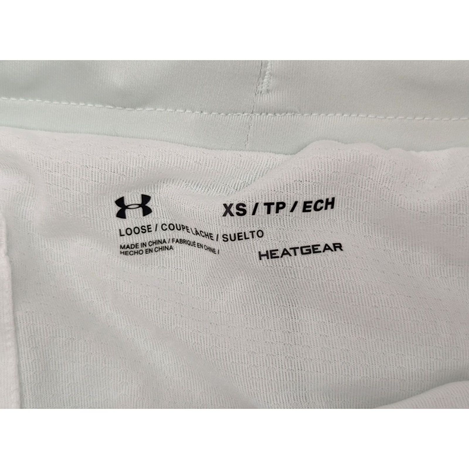 Under Armour Under Armour HeatGear Shorts Women XS Mint Teal Green Running Jogging w Insert Size 26" / US 2 / IT 38 - 7 Thumbnail