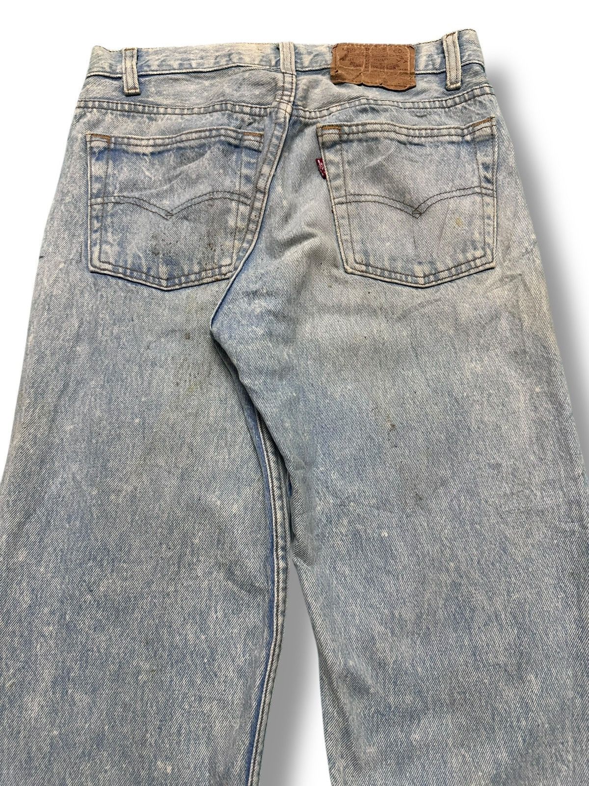 Levi's Vintage Levi's With Distressed Loose Style and Faded Wash Size US 27 - 6 Thumbnail