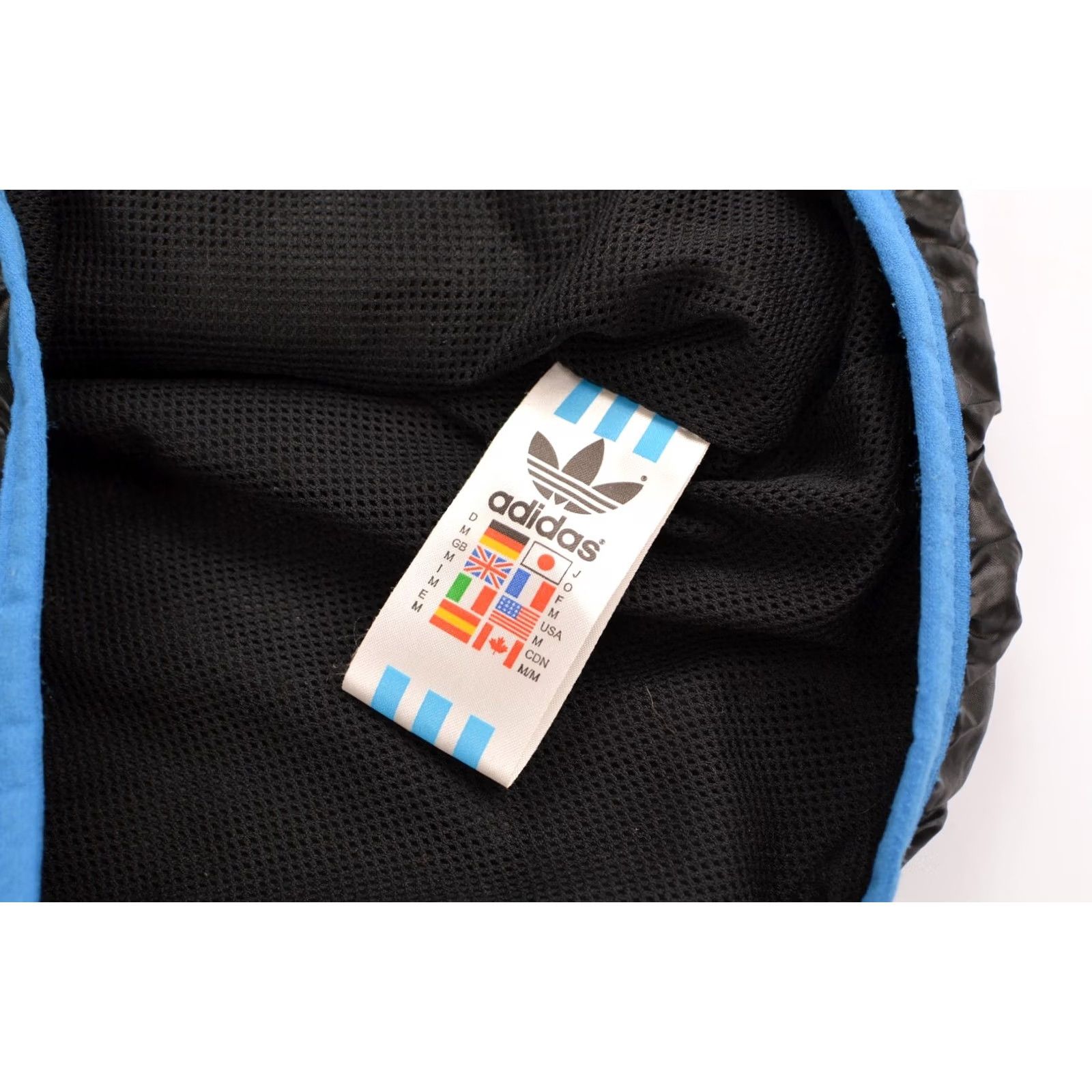 Adidas VINTAGE Adidas Originals AC WB P01253 Parachute Jacket Windbreaker Black M Adult 50 XS? Size US M / EU 48-50 / 2 - 6 Thumbnail