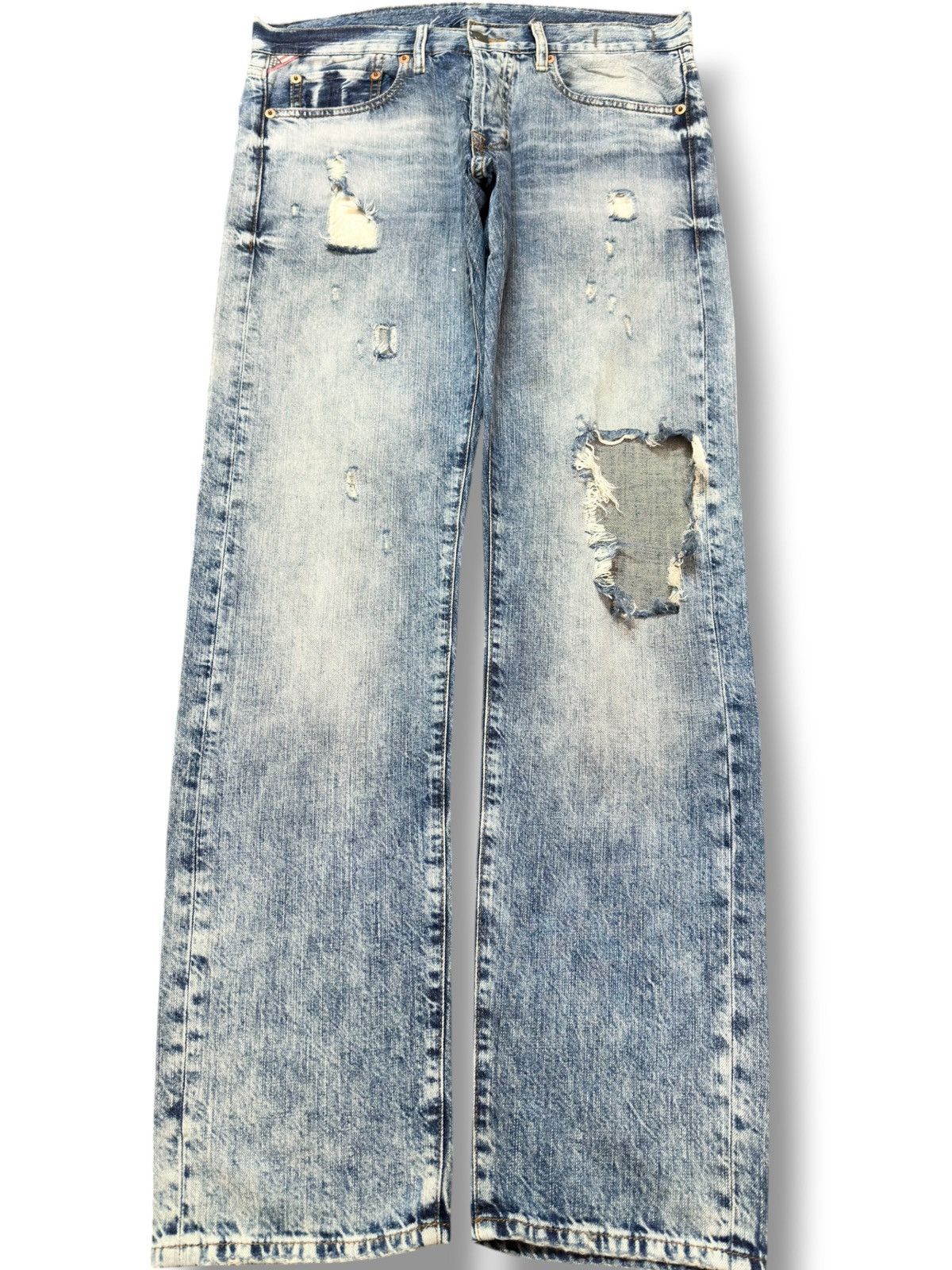 Denim & Supply Ralph Lauren Vintage Denim Supply Ralph Lauren Faded Ripped Denim Size US 32 / EU 48 - 1 Thumbnail