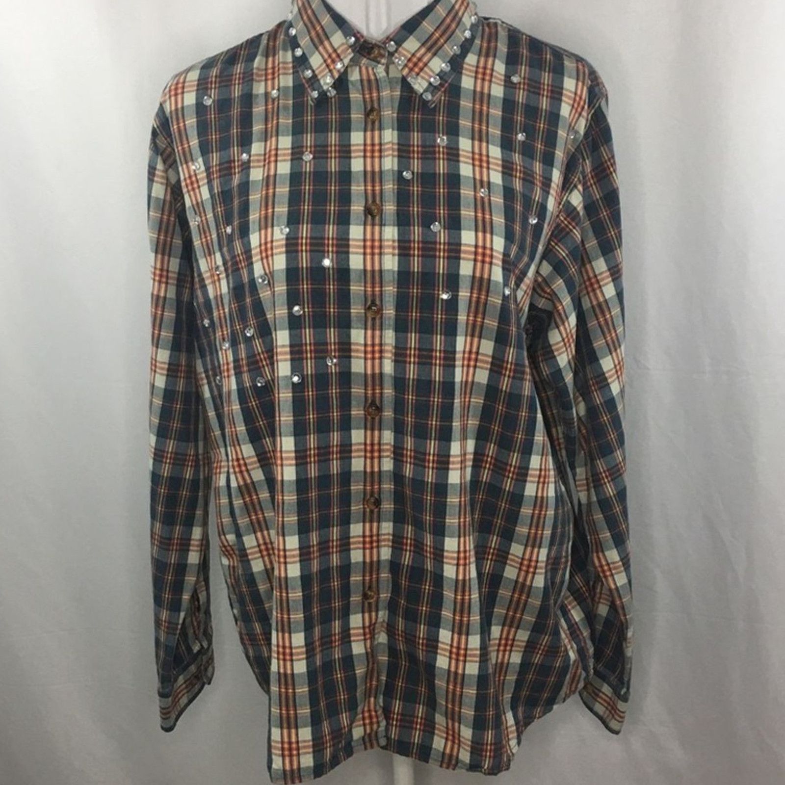 Orvis Orvis Plaid Shirt Size 18 Size XXL / US 16-18 / IT 52-54 - 6 Thumbnail