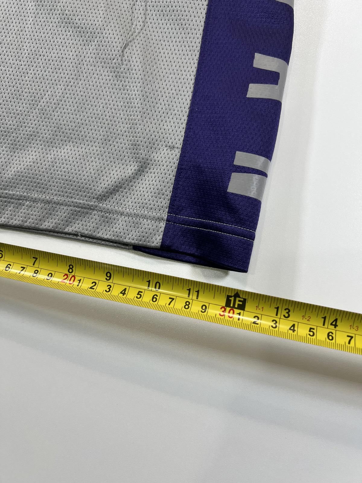 Jordan Brand Jordan Men's Basketball Shorts Grey and Purple Size US 32 / EU 48 - 12 Thumbnail