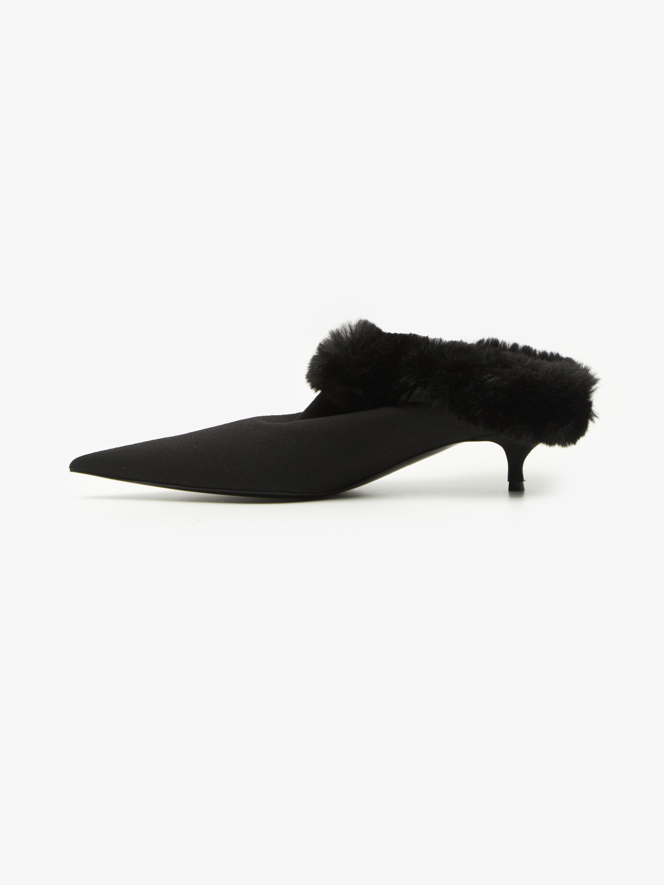 Balenciaga Balenciaga Knife black mules Size US 10.5 / IT 40.5 - 4 Thumbnail