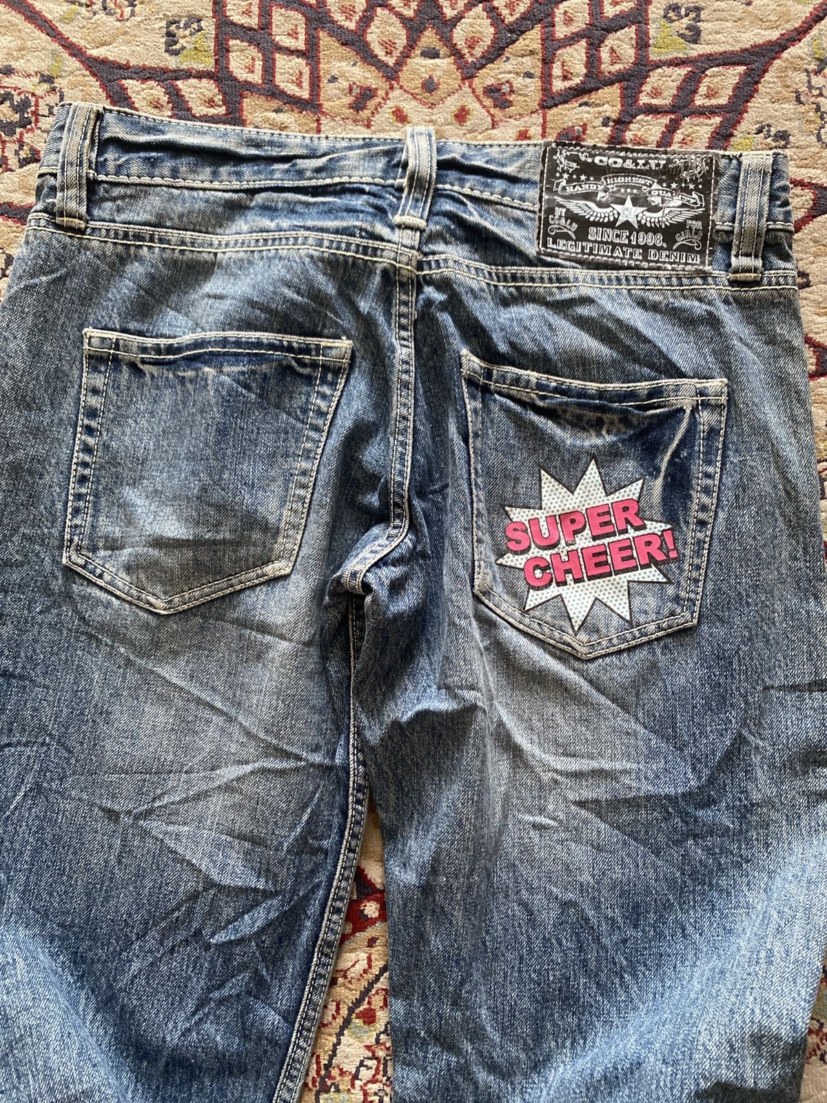 20471120 🔥Japanese Co&Lu Hysteric Glamour Inspired🔥 Jeans Size US 32 / EU 48 - 7 Thumbnail