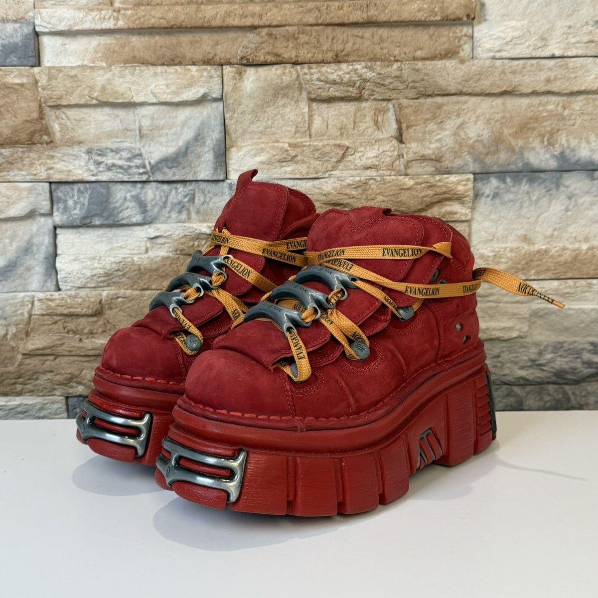 New Rock New Rock X Evangelion 106-S29 boots size 37 rare Size US 7 / IT 37 - 2 Thumbnail