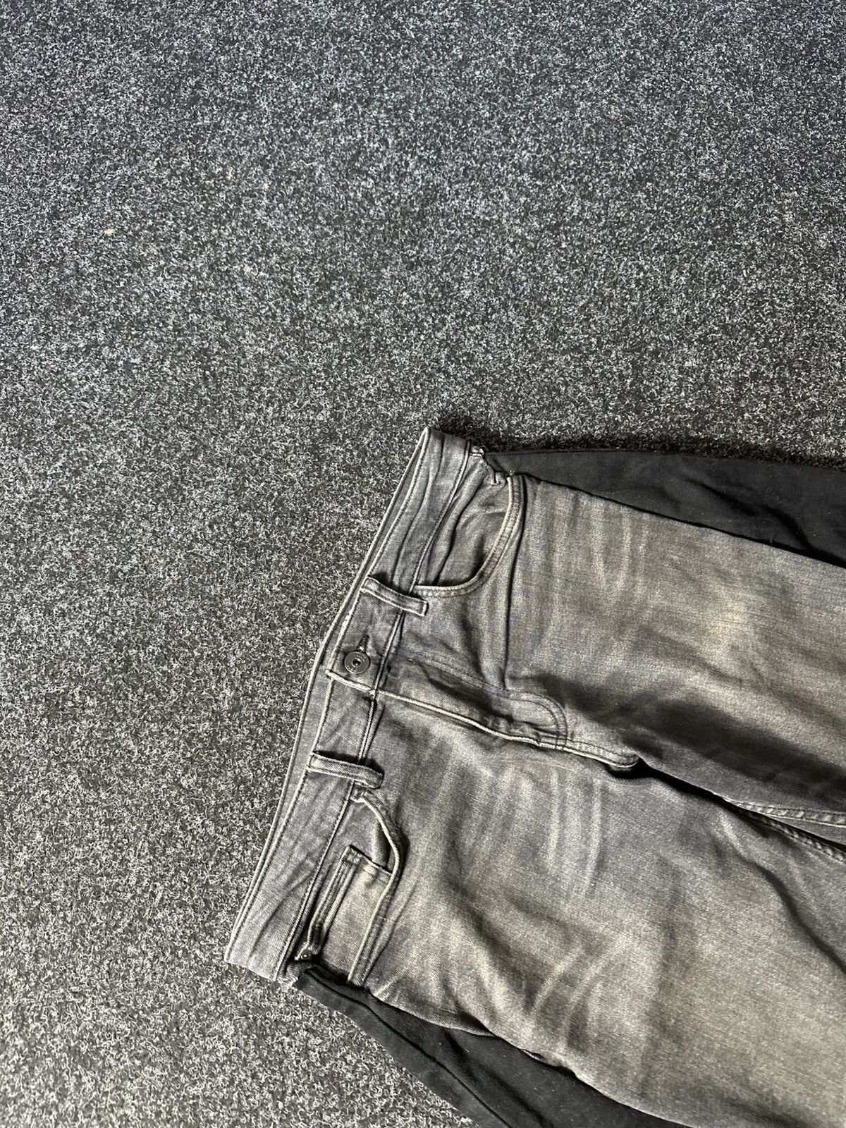 If Six Was Nine 🚨GRAIL CUSTOM DENIM JEANS 2in1 ULTRA BAGGY Y2K JAPANESE STYL Size US 34 / EU 50 - 6 Thumbnail