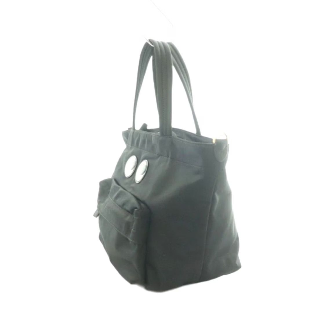 Anya Hindmarch ANYA HINDMARCH Eyes Nylon Tote Bag Handbag Black Womens Size ONE SIZE - 3 Thumbnail